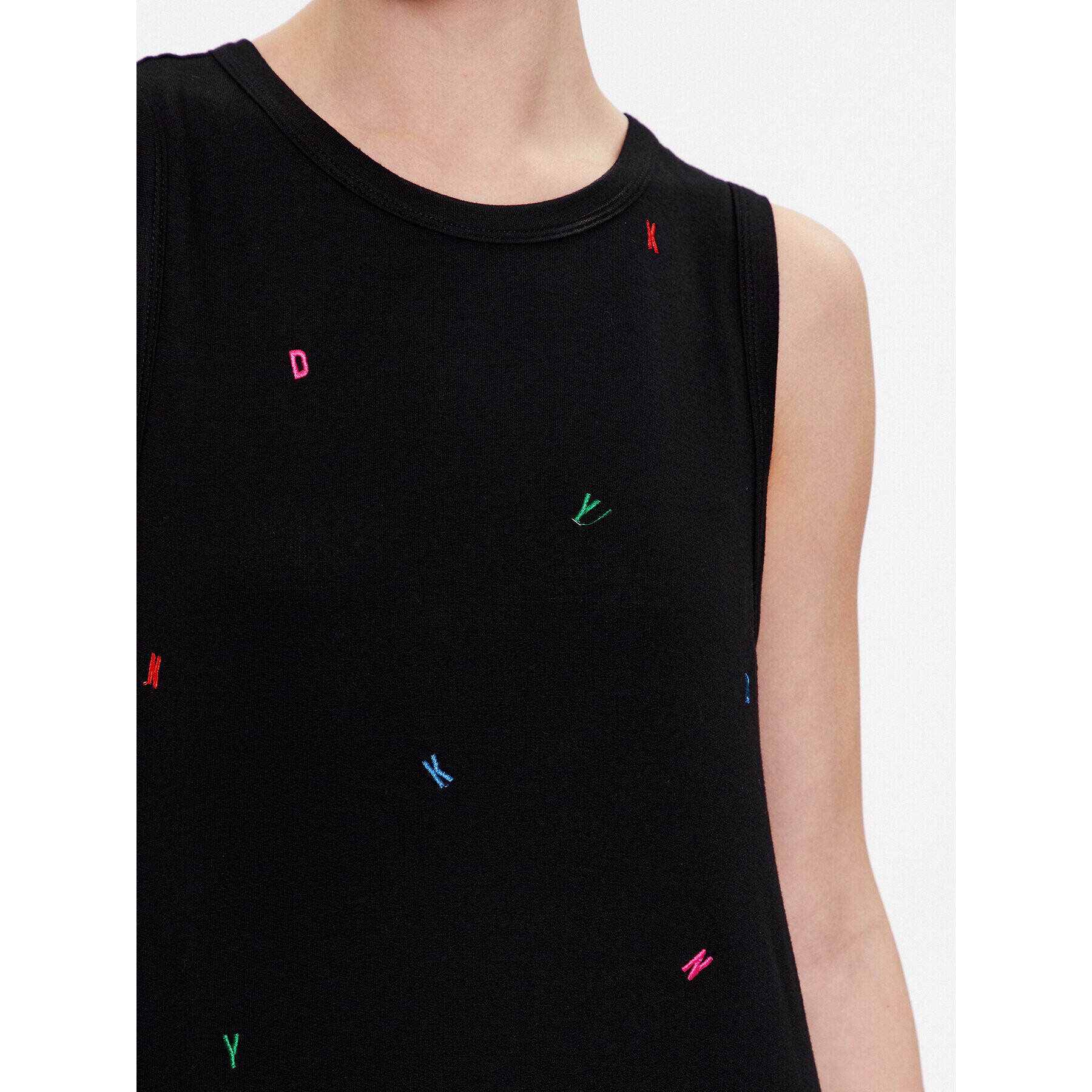 DKNY Ежедневна рокля YI2622627 Черен Regular Fit - Pepit.bg