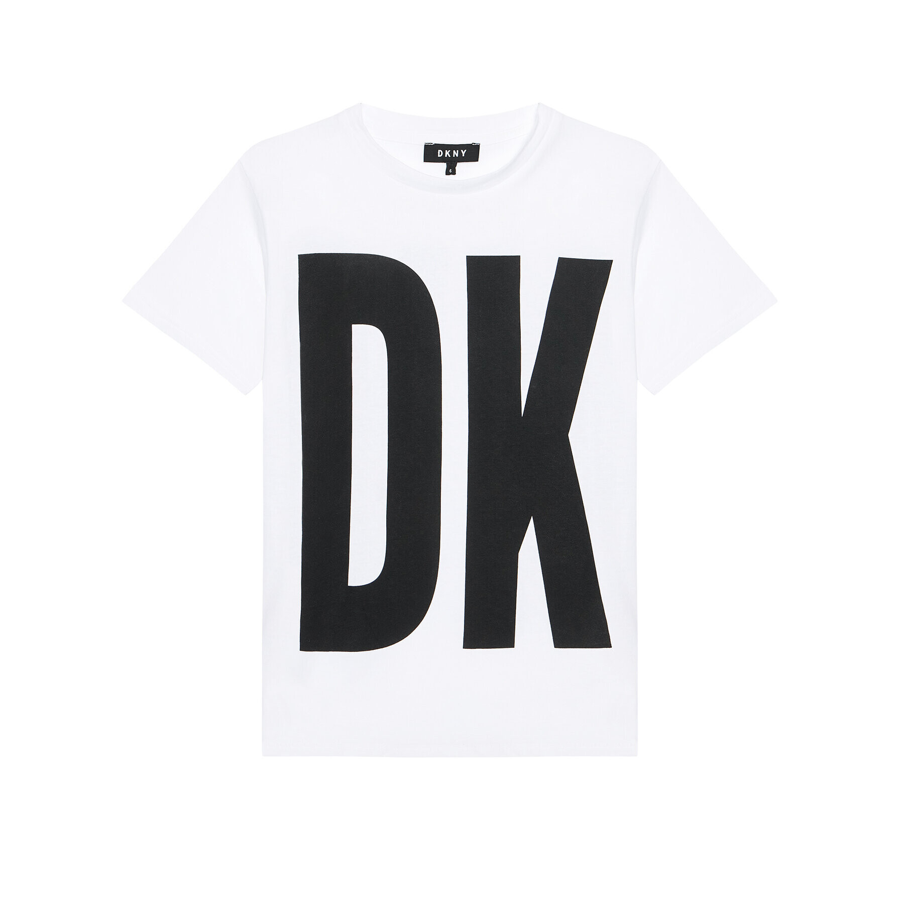 DKNY Ежедневна рокля D32777 D Бял Regular Fit - Pepit.bg