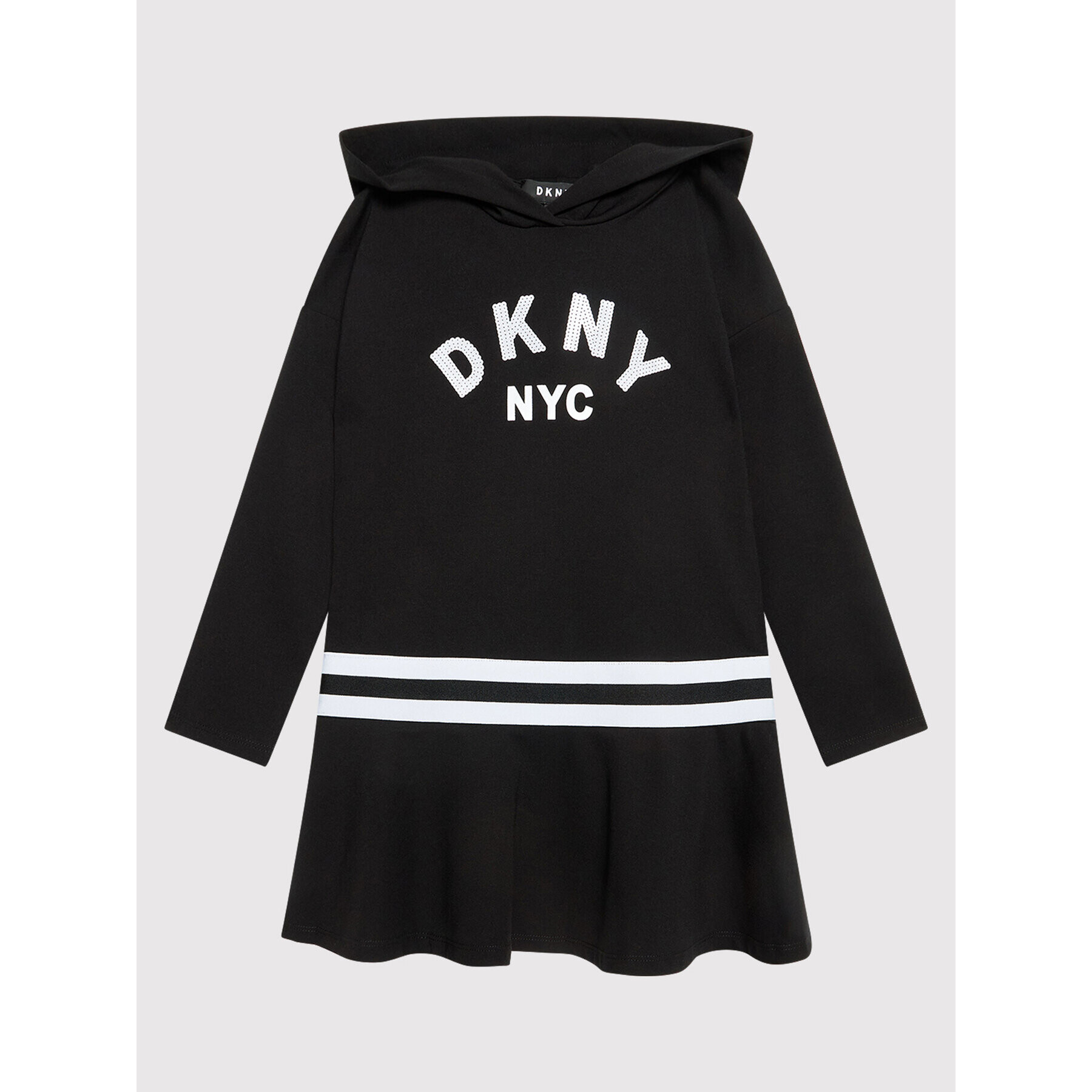 DKNY Ежедневна рокля D32804 M Черен Regular Fit - Pepit.bg