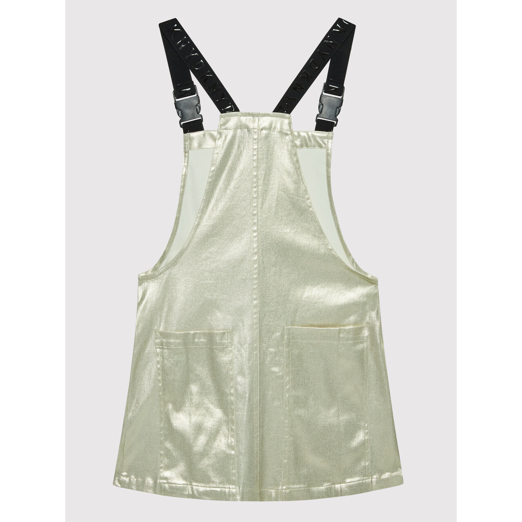 DKNY Ежедневна рокля D32823 S Жълт Regular Fit - Pepit.bg
