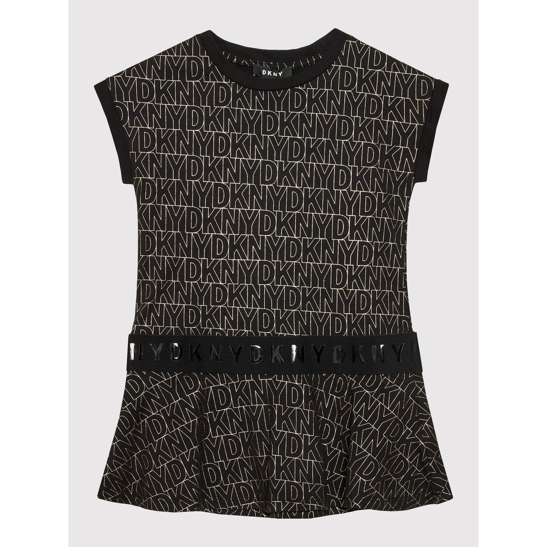 DKNY Ежедневна рокля D32826 S Черен Regular Fit - Pepit.bg