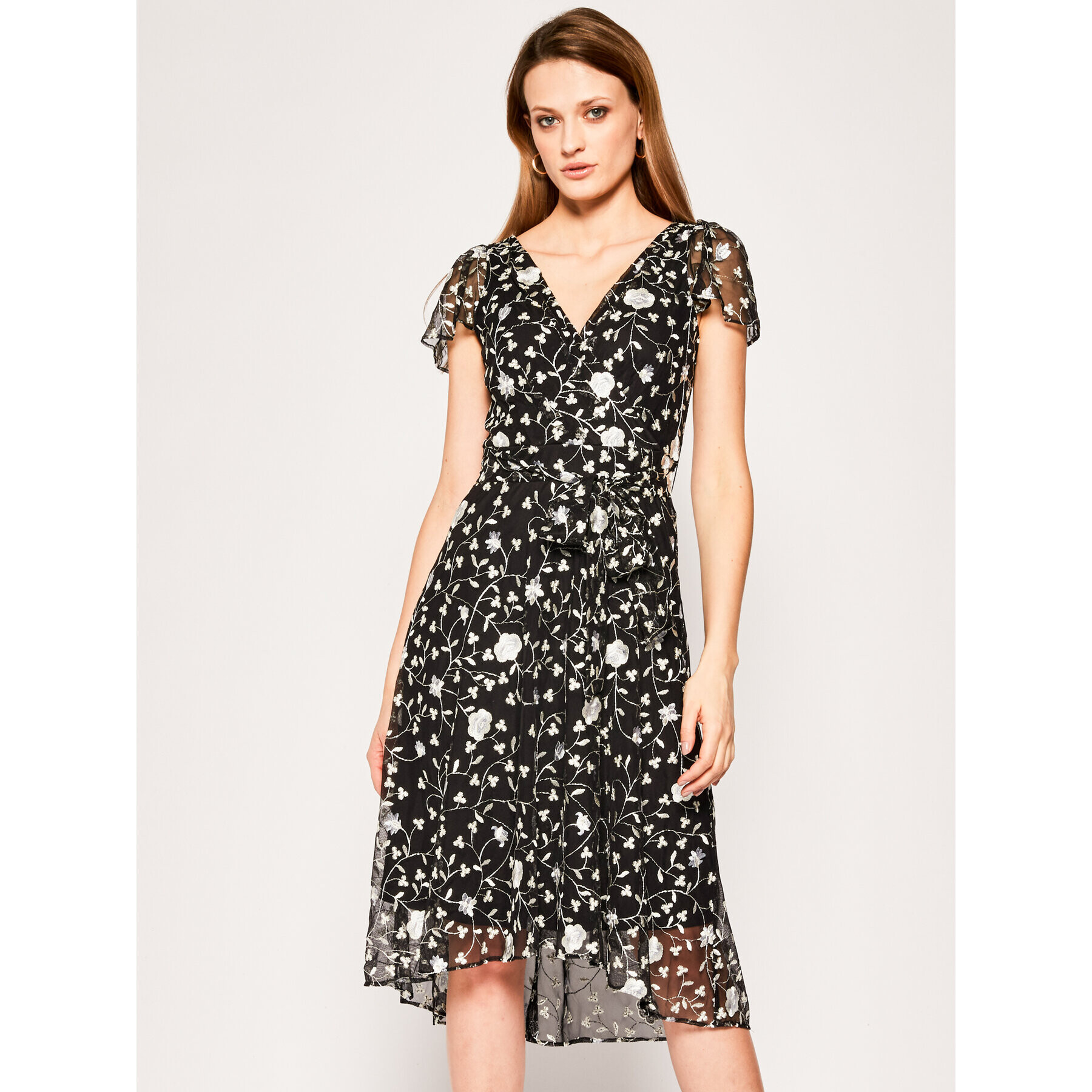 DKNY Ежедневна рокля DD0BH154 Черен Regular Fit - Pepit.bg