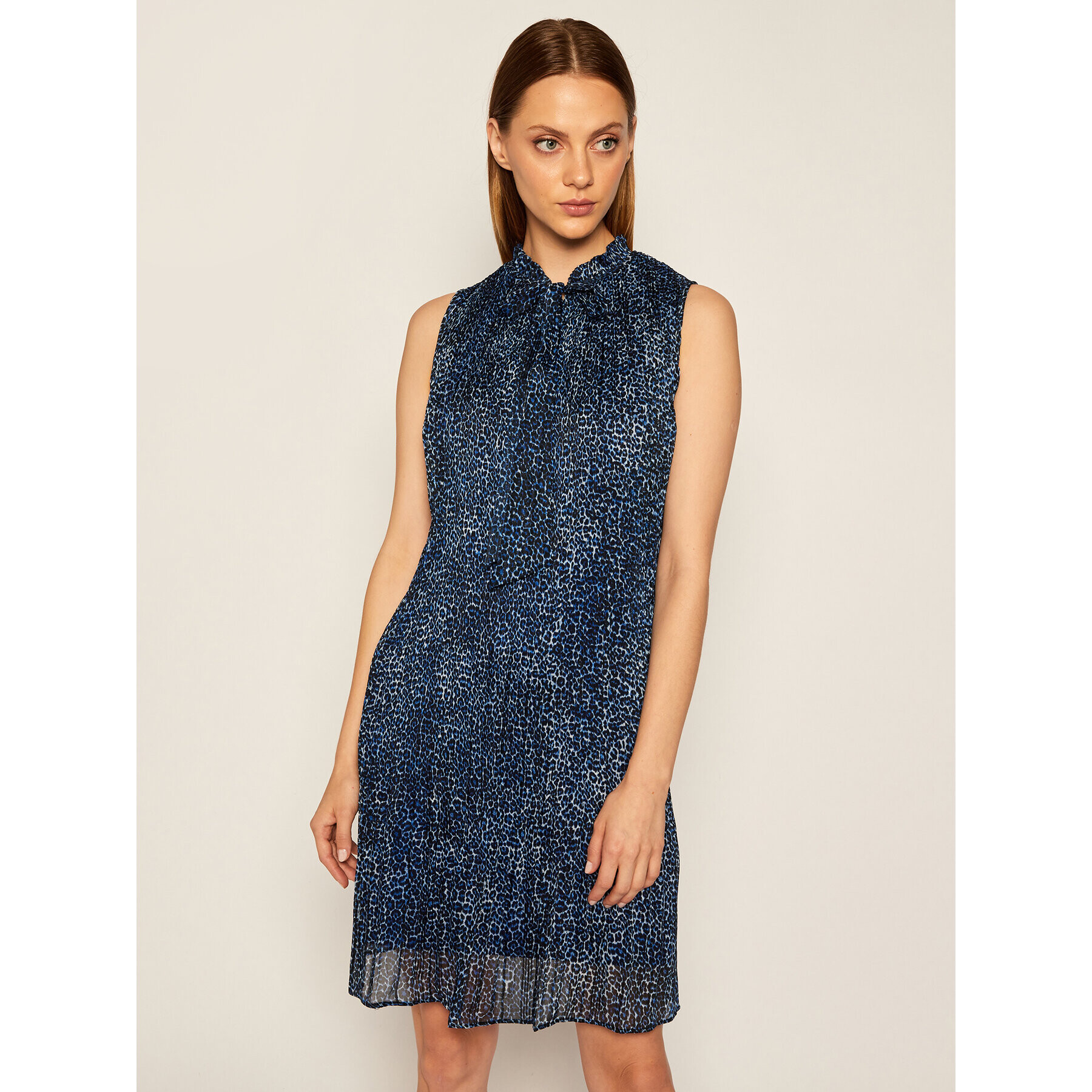 DKNY Ежедневна рокля DD0E7773 Тъмносин Regular Fit - Pepit.bg