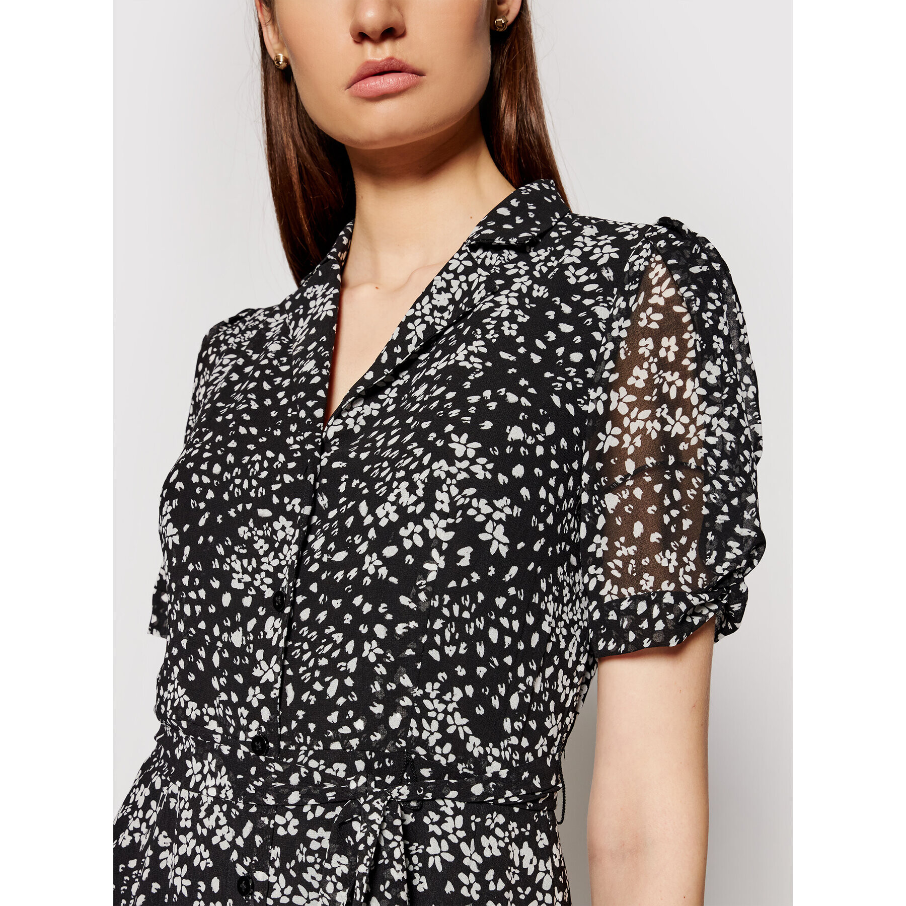 DKNY Ежедневна рокля DD1A2448 Черен Regular Fit - Pepit.bg