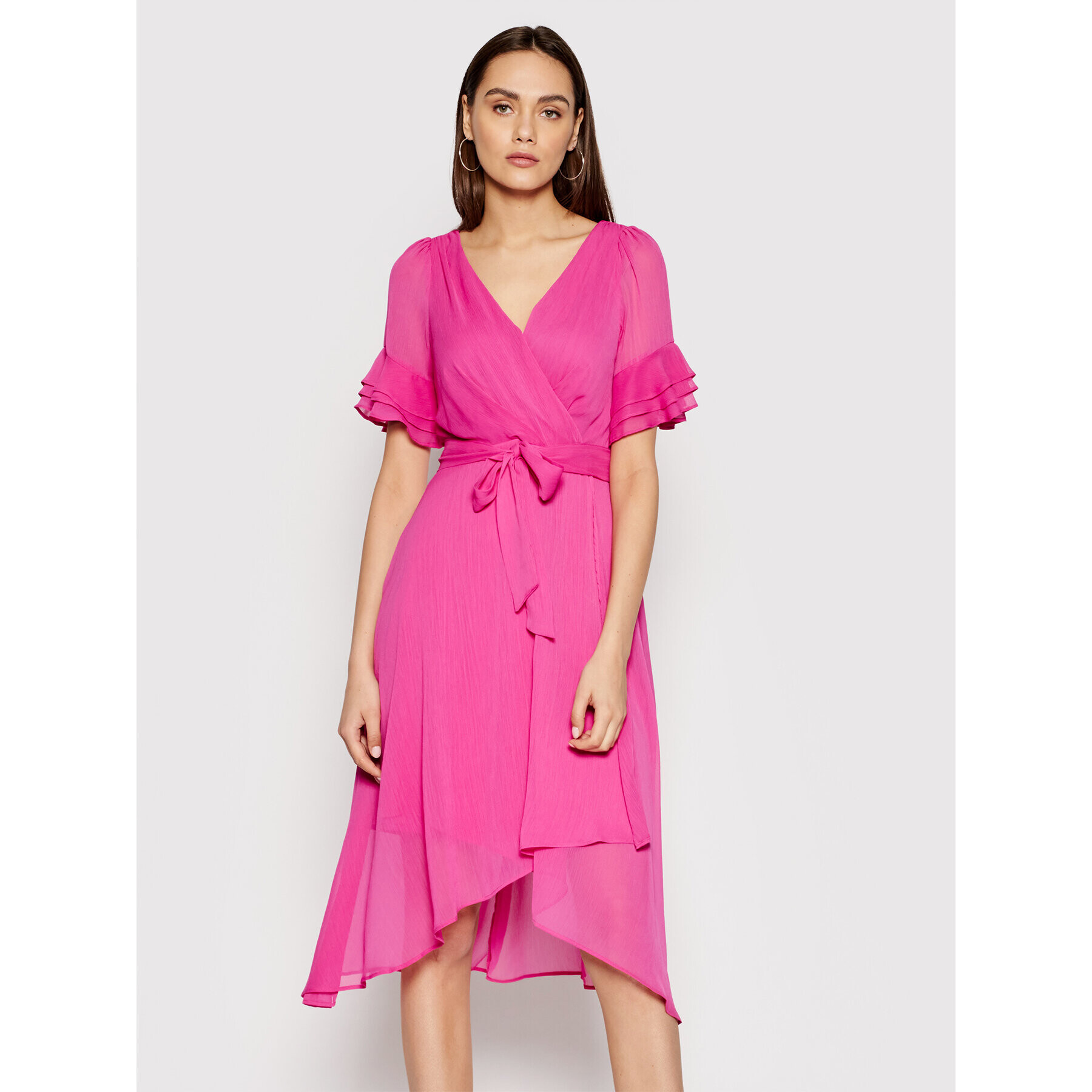 DKNY Ежедневна рокля DD1AI335 Розов Regular Fit - Pepit.bg