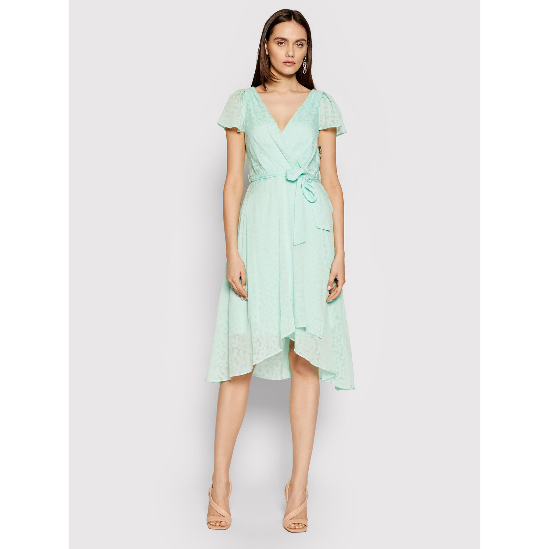 DKNY Ежедневна рокля DD1BD154 Зелен Regular Fit - Pepit.bg