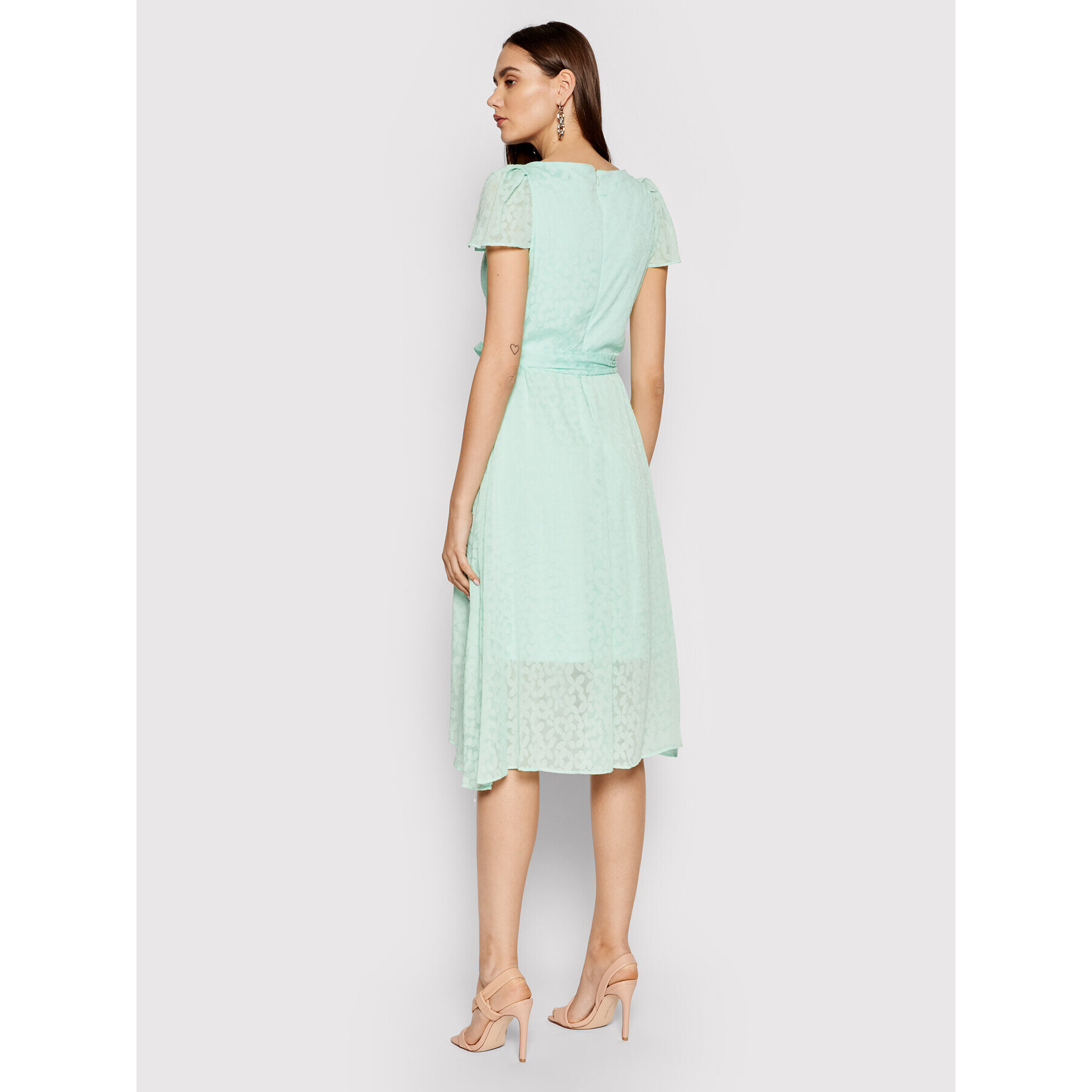 DKNY Ежедневна рокля DD1BD154 Зелен Regular Fit - Pepit.bg