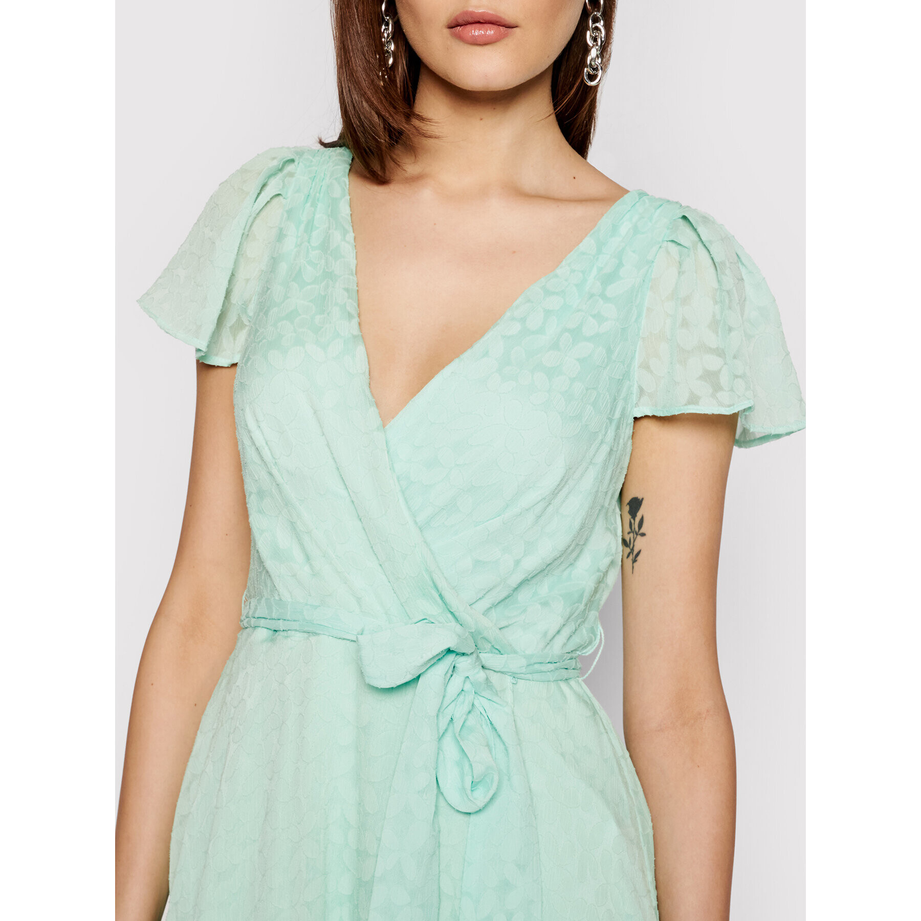 DKNY Ежедневна рокля DD1BD154 Зелен Regular Fit - Pepit.bg