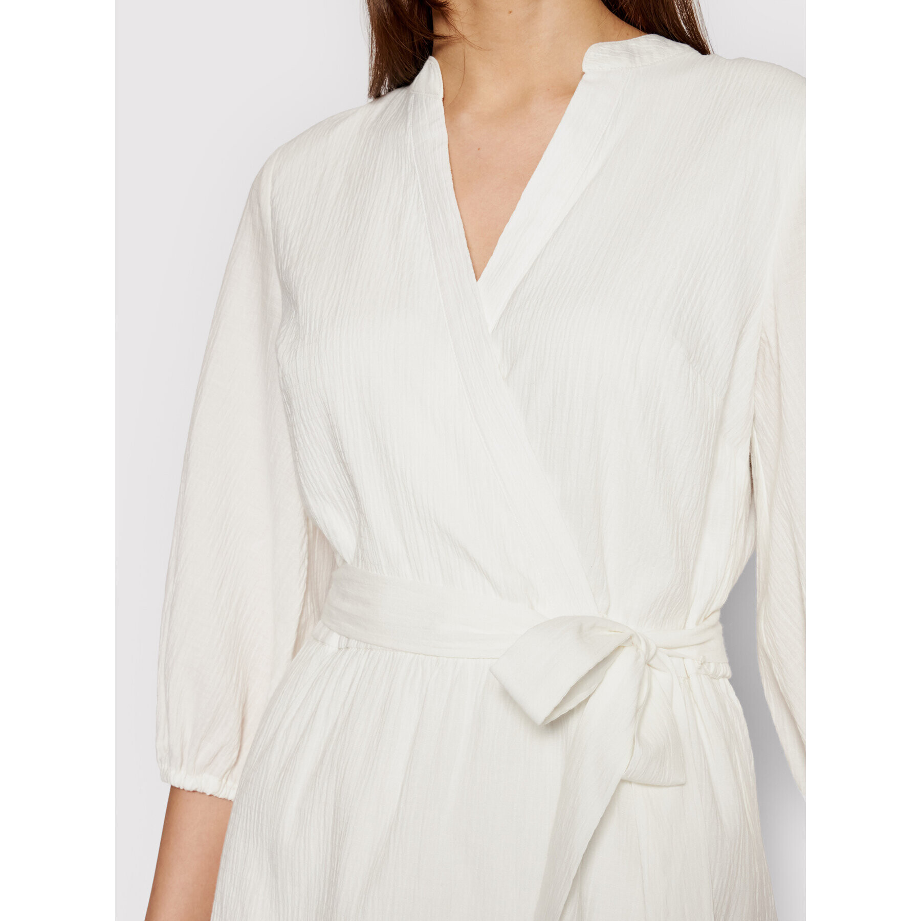 DKNY Ежедневна рокля DD1BD345 Бял Regular Fit - Pepit.bg