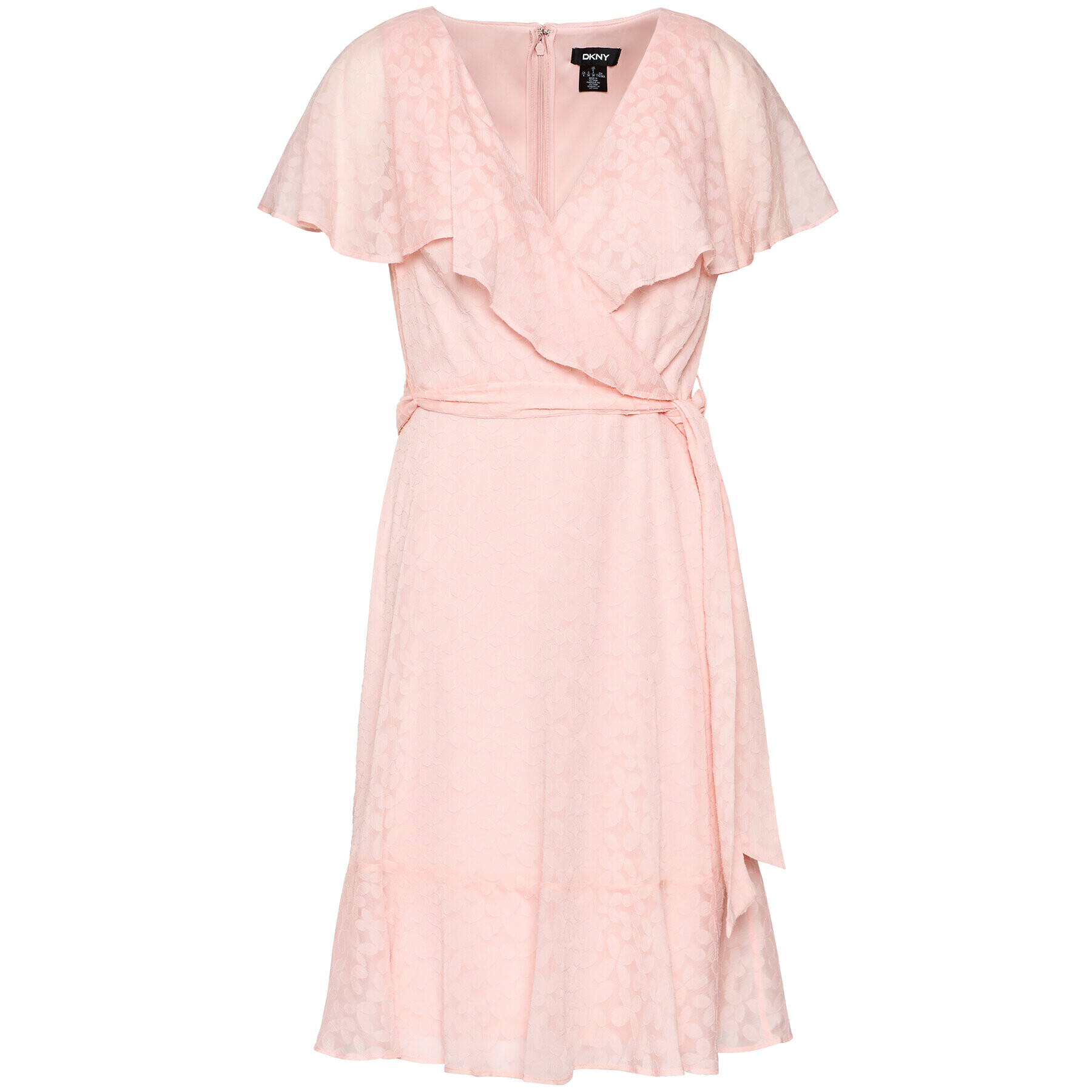 DKNY Лятна рокля DD1BE436 Розов Regular Fit - Pepit.bg