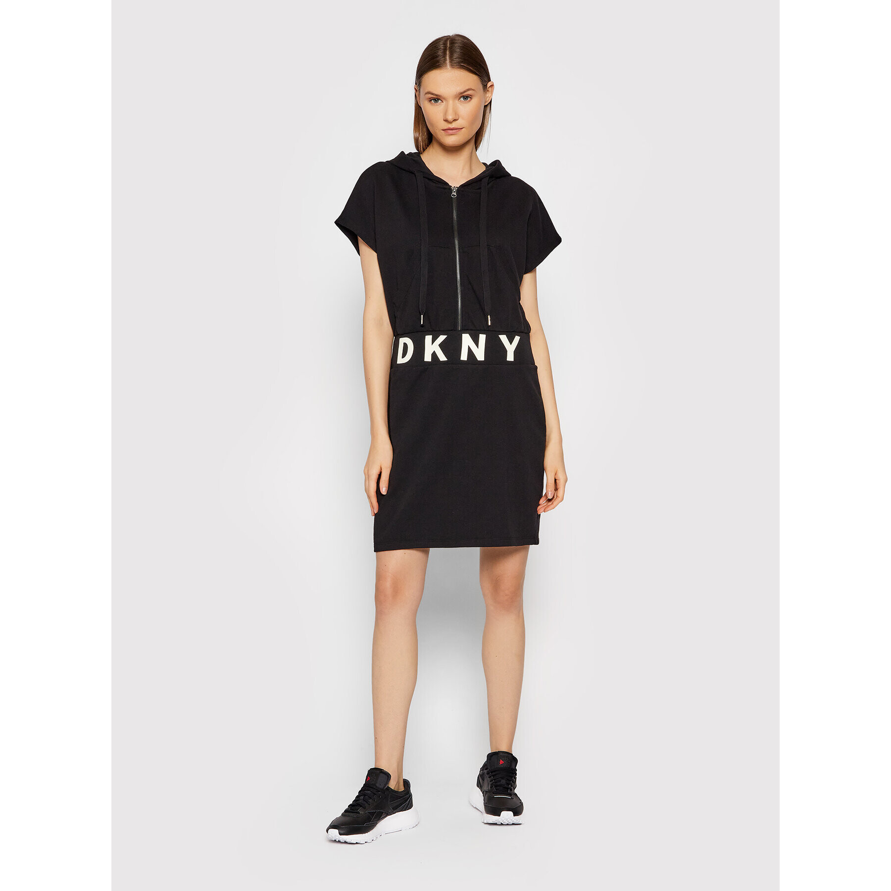 DKNY Ежедневна рокля DD1GD233 Черен Regular Fit - Pepit.bg