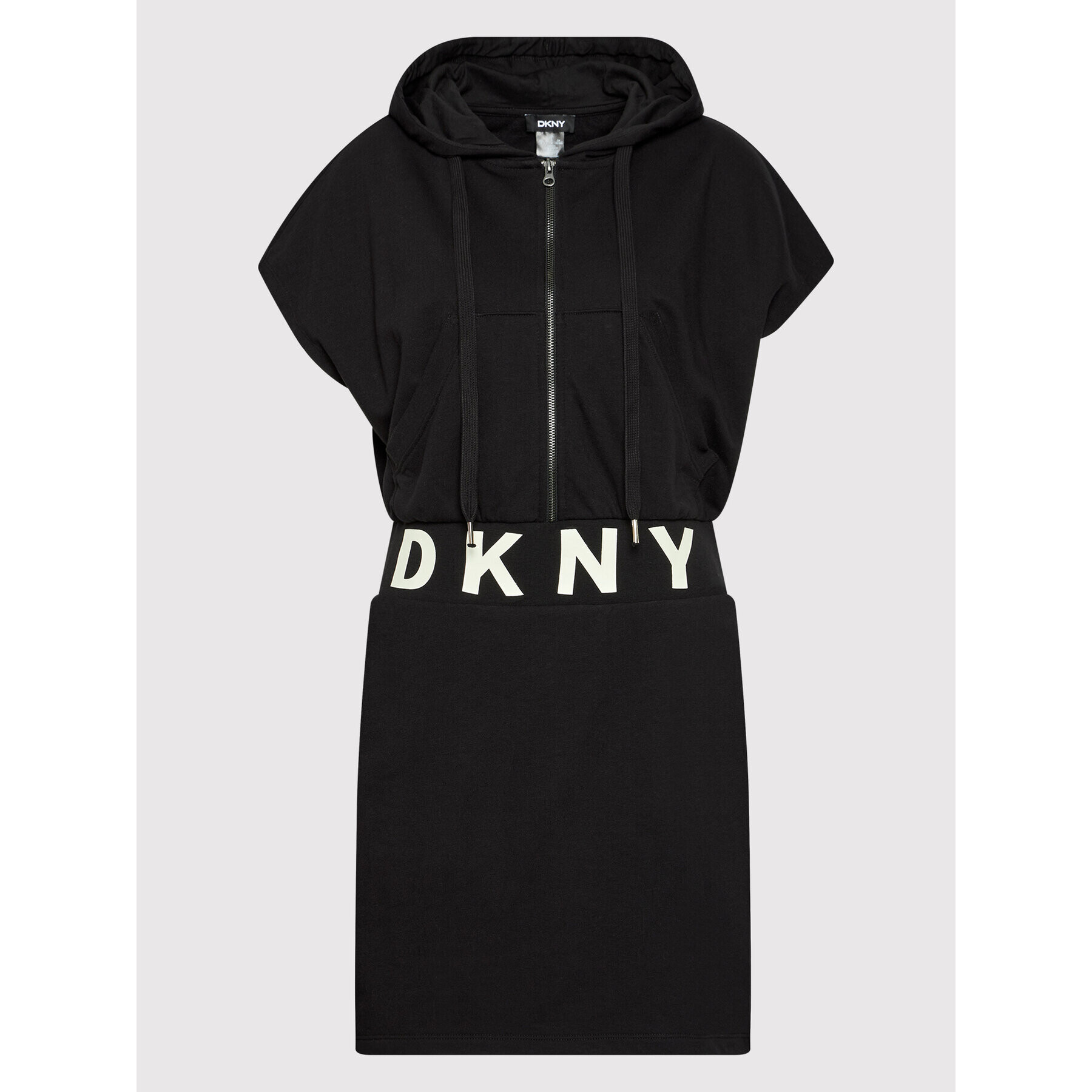 DKNY Ежедневна рокля DD1GD233 Черен Regular Fit - Pepit.bg