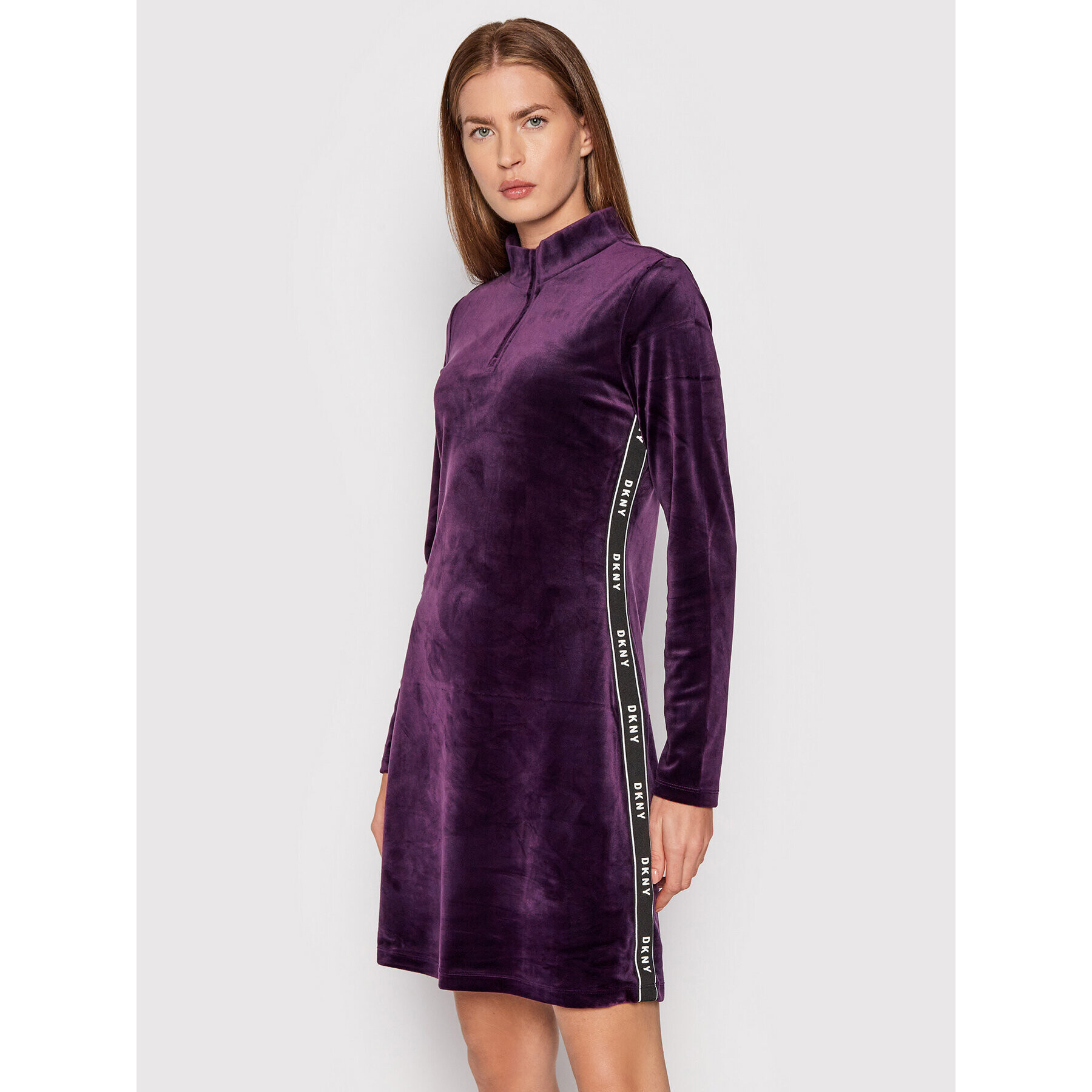 DKNY Ежедневна рокля DD1GF47A Виолетов Regular Fit - Pepit.bg