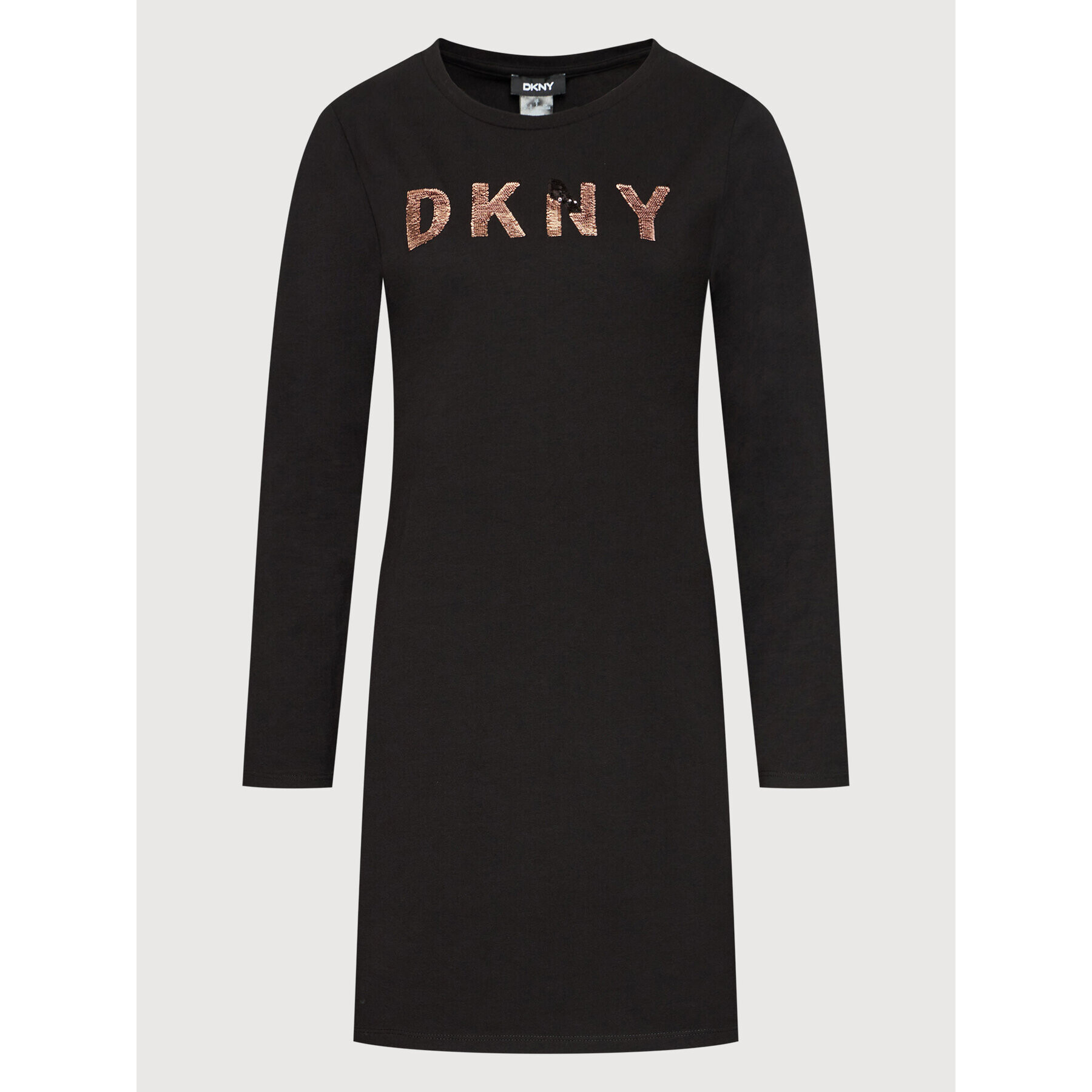 DKNY Ежедневна рокля DD1GN18R Черен Regular Fit - Pepit.bg
