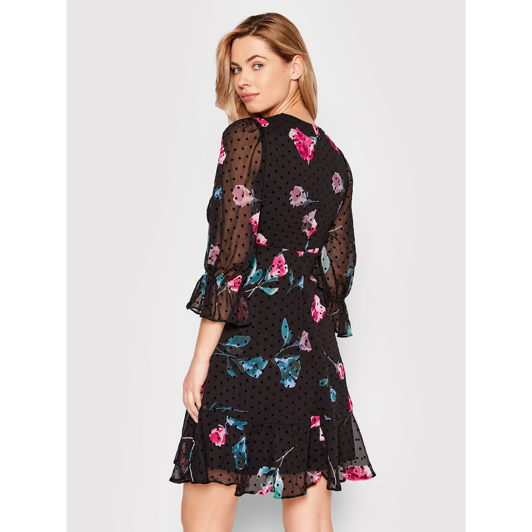 DKNY Ежедневна рокля DD1J7110 Черен Regular Fit - Pepit.bg