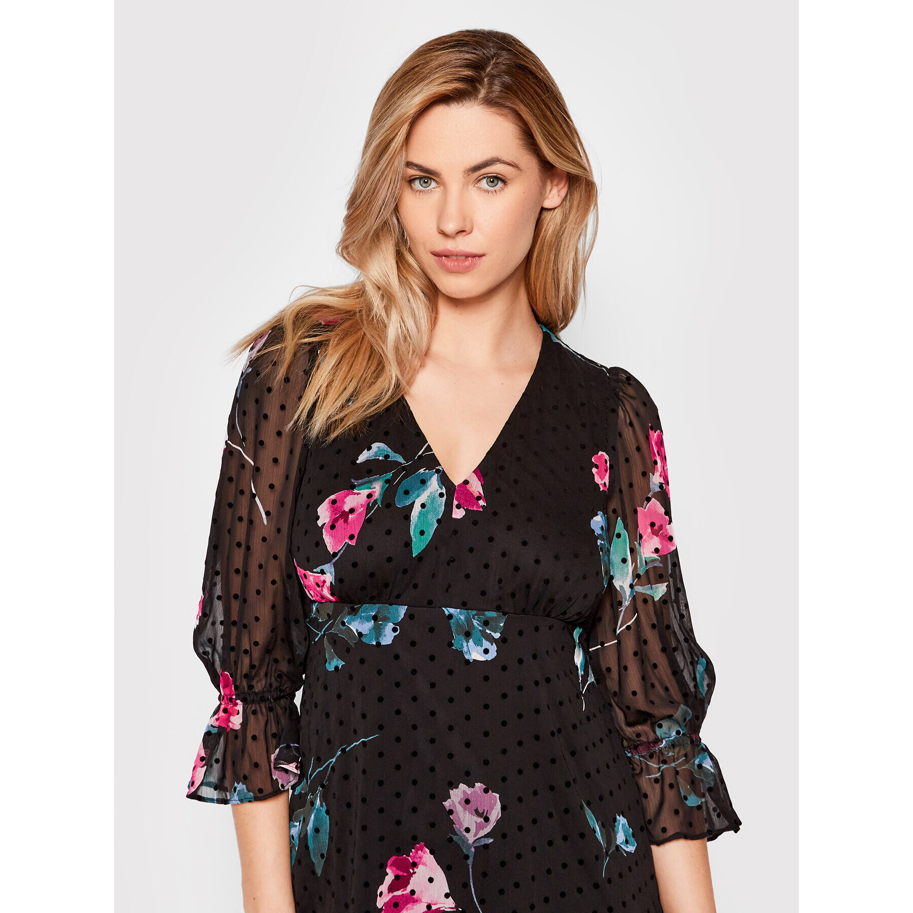 DKNY Ежедневна рокля DD1J7110 Черен Regular Fit - Pepit.bg
