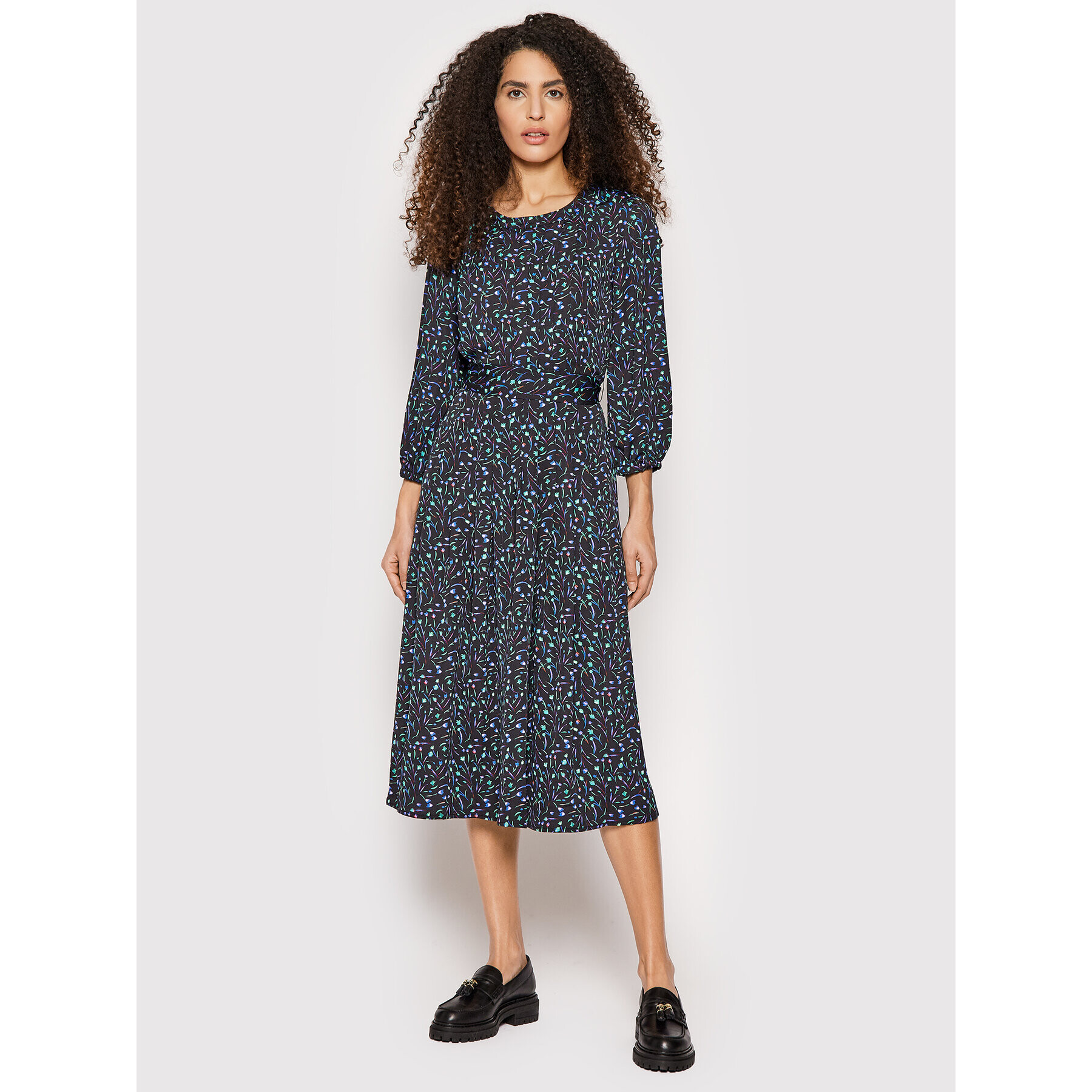 DKNY Ежедневна рокля DD1JT159 Черен Regular Fit - Pepit.bg