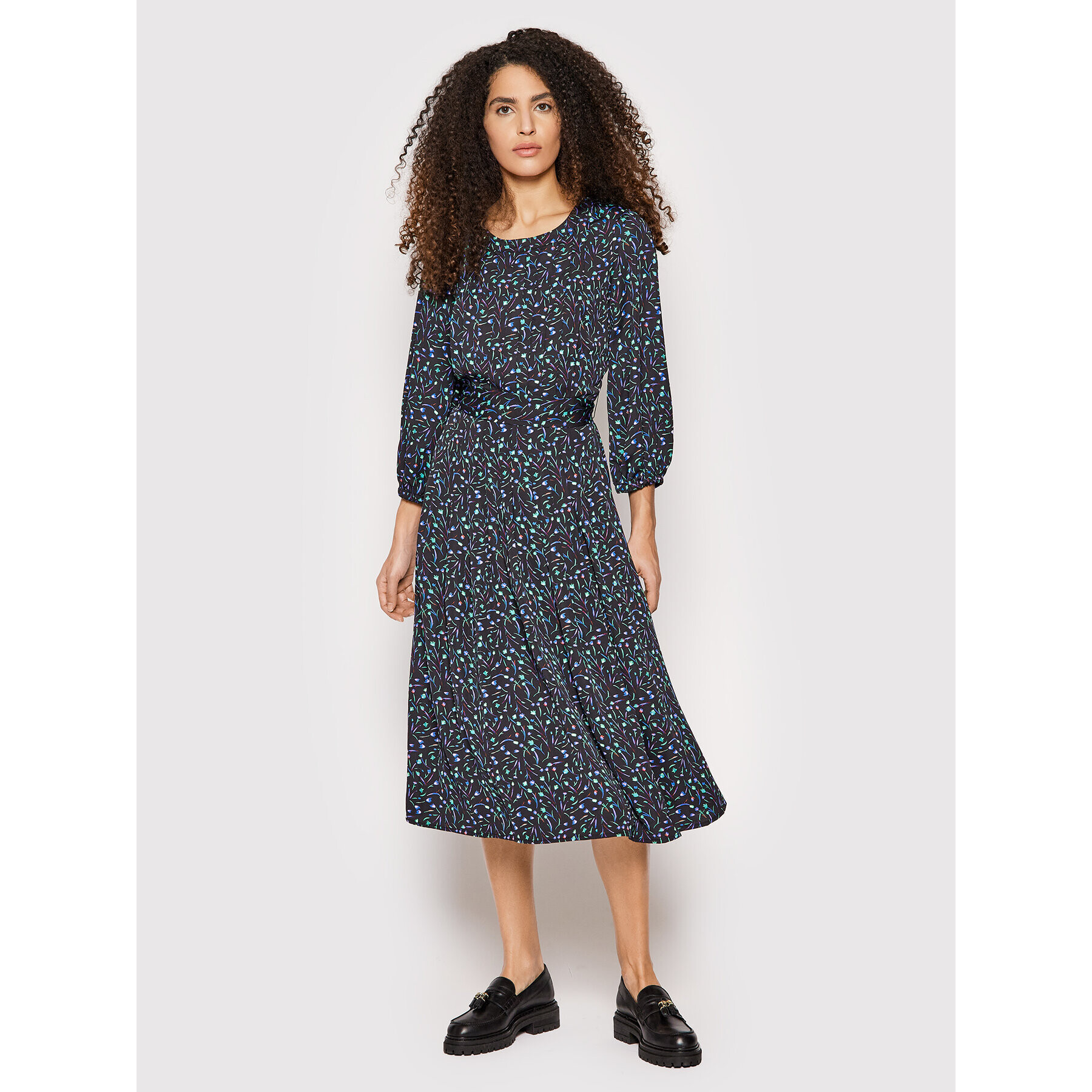 DKNY Ежедневна рокля DD1JT159 Черен Regular Fit - Pepit.bg