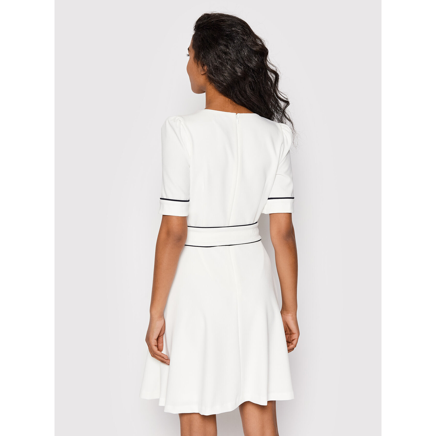 DKNY Ежедневна рокля DD1K2144 Бял Regular Fit - Pepit.bg