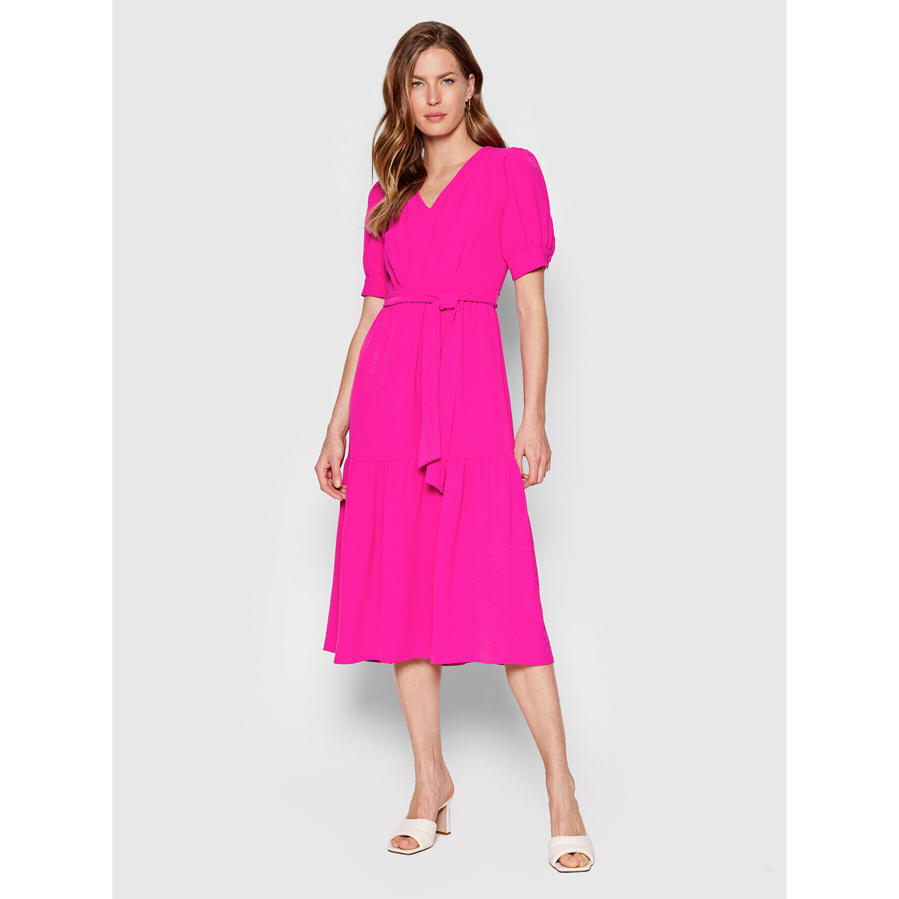 DKNY Ежедневна рокля DD2A7365 Розов Regular Fit - Pepit.bg