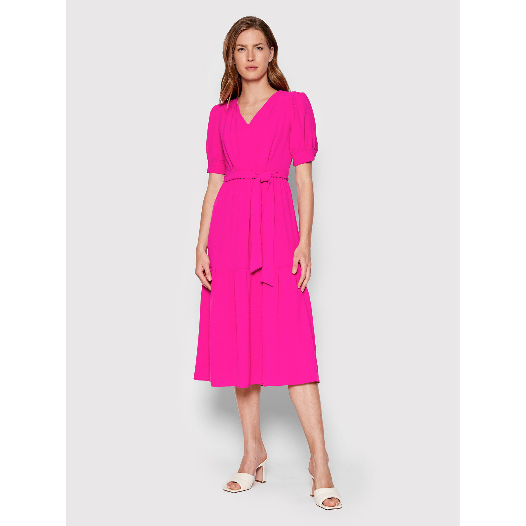 DKNY Ежедневна рокля DD2A7365 Розов Regular Fit - Pepit.bg