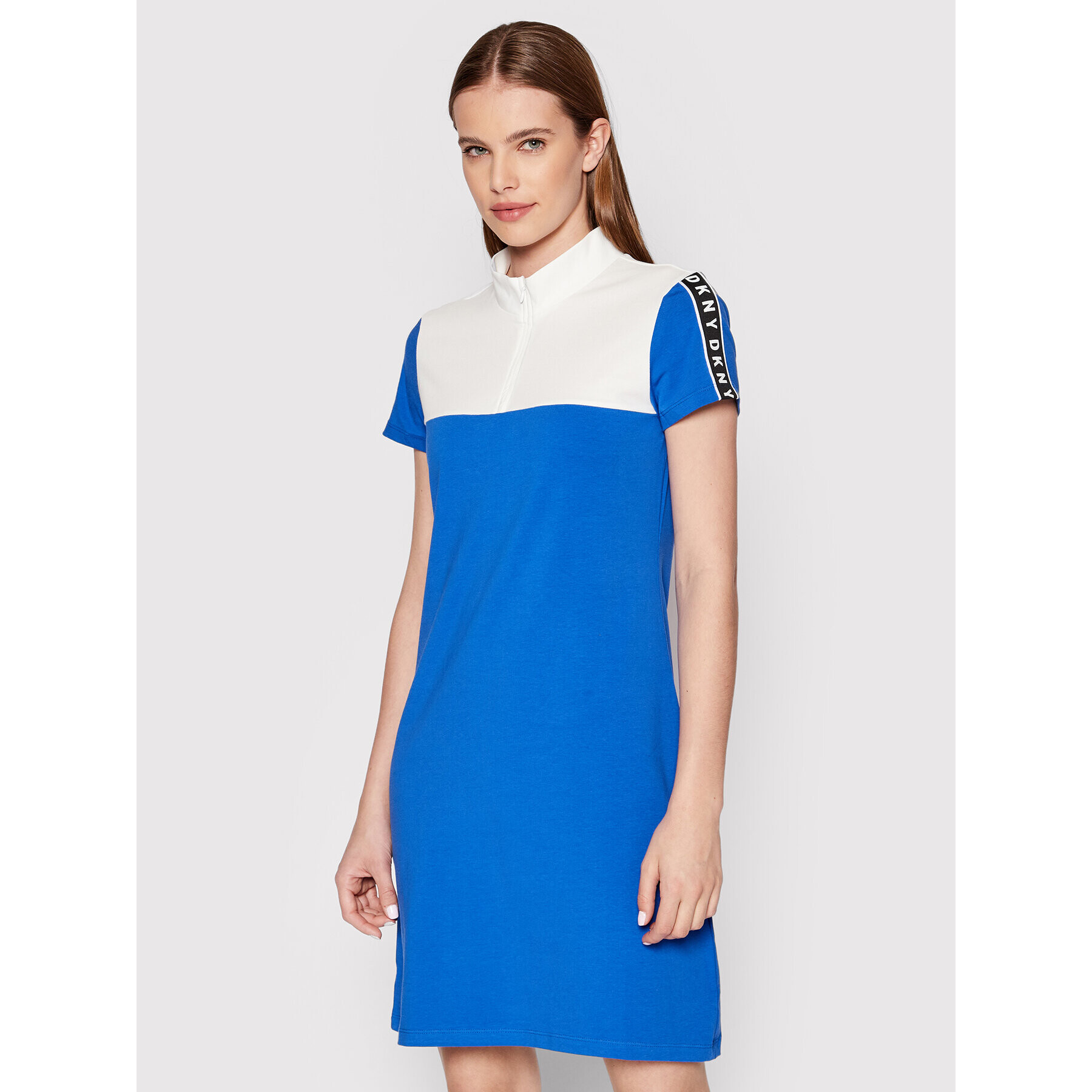 DKNY Ежедневна рокля DD2AN247 Син Slim Fit - Pepit.bg