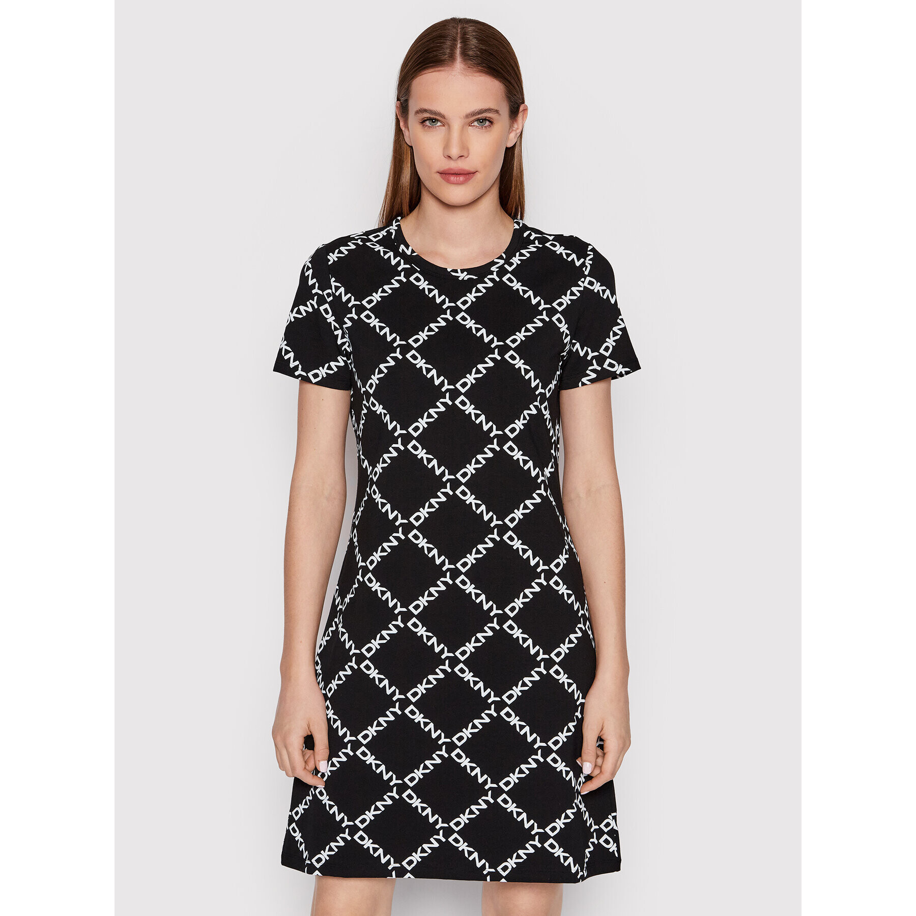 DKNY Ежедневна рокля DD2ANA16 Черен Regular Fit - Pepit.bg