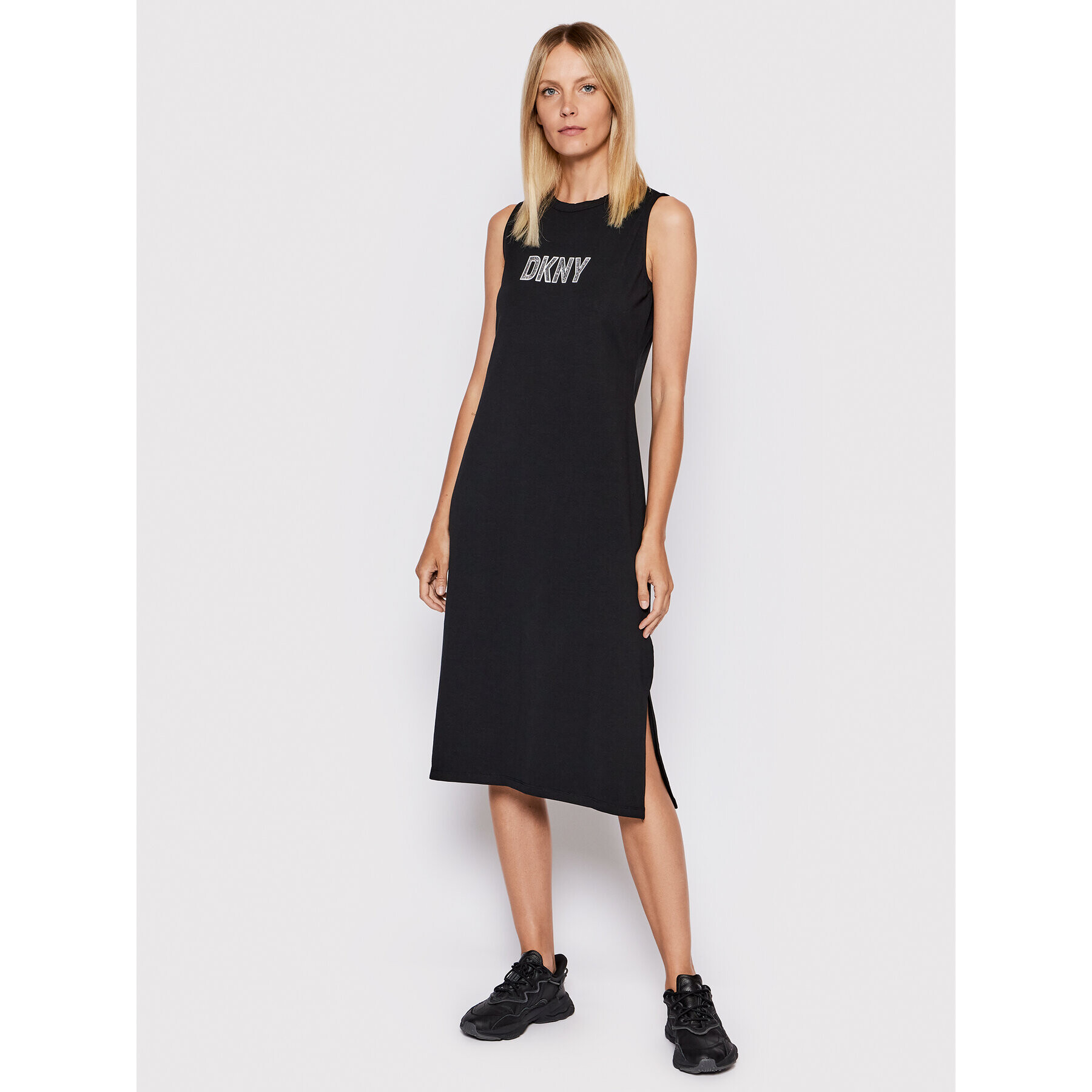 DKNY Ежедневна рокля DD2ANR15 Черен Regular Fit - Pepit.bg