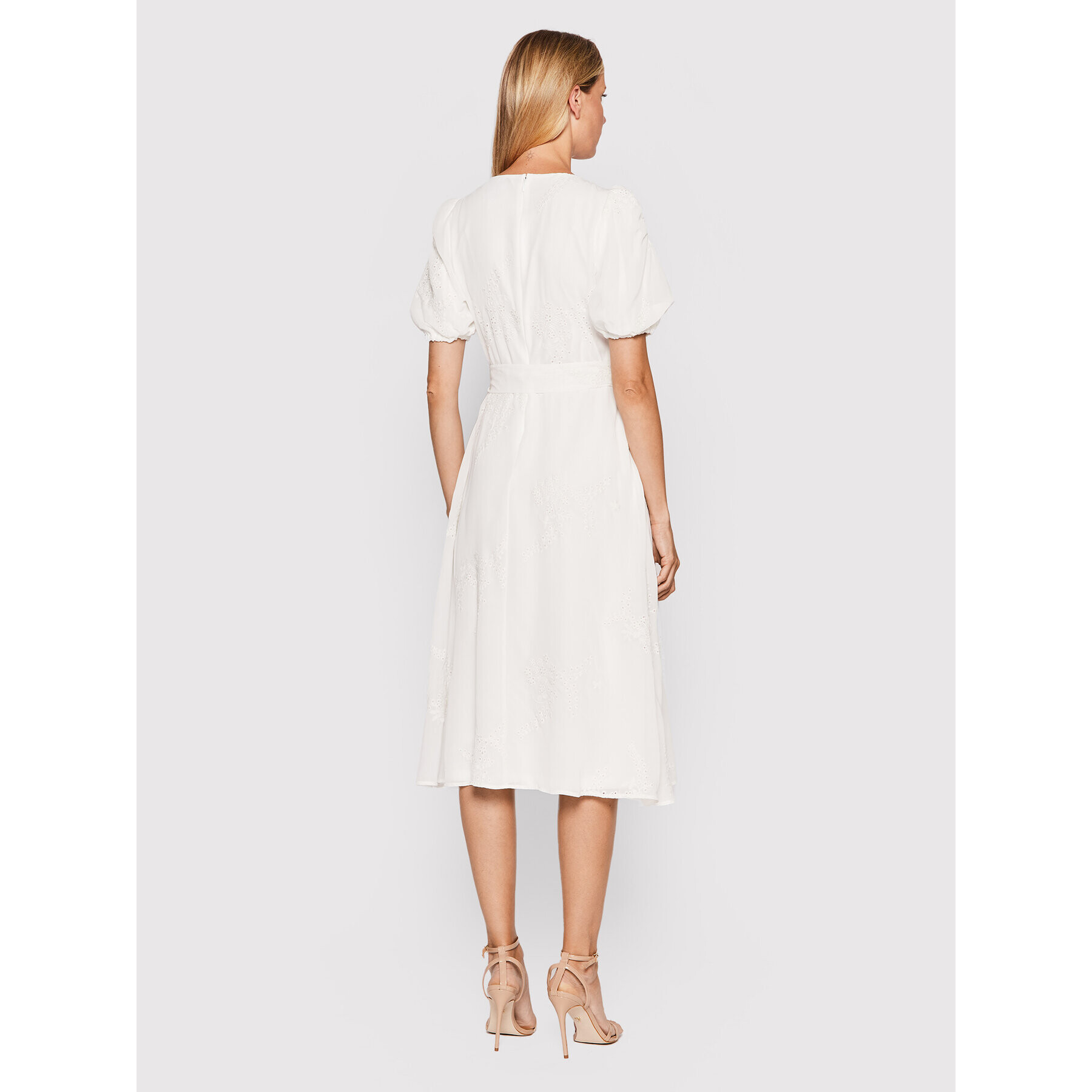 DKNY Ежедневна рокля DD2BE308 Бял Regular Fit - Pepit.bg