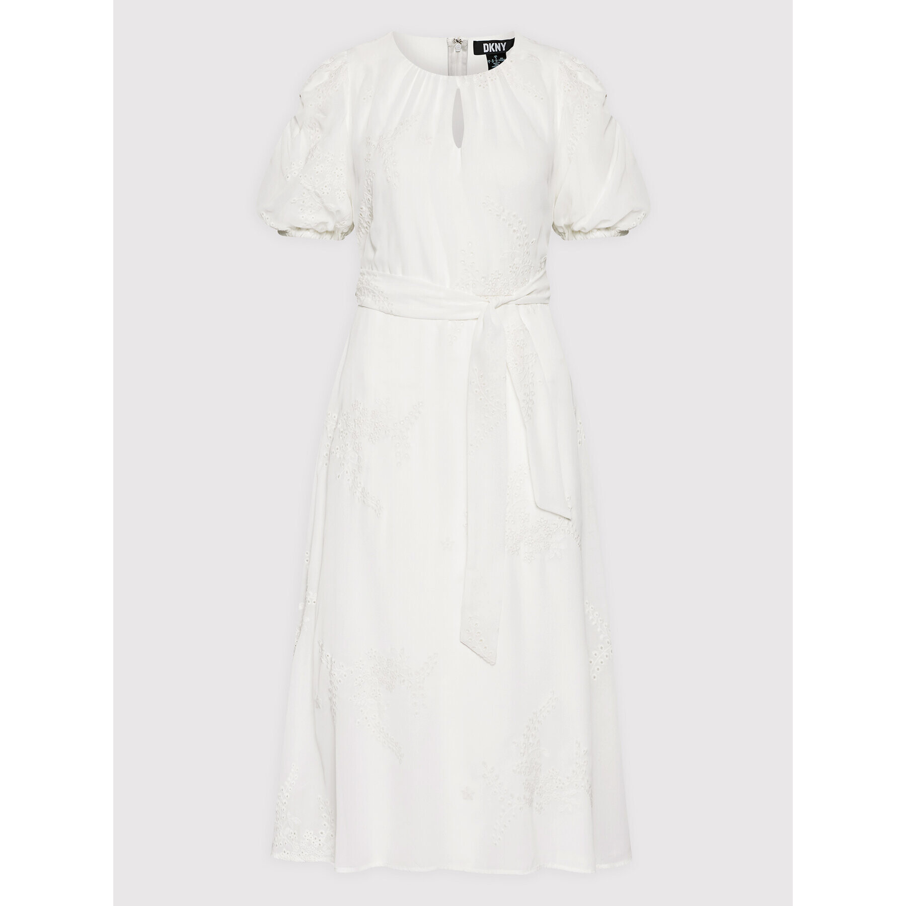 DKNY Ежедневна рокля DD2BE308 Бял Regular Fit - Pepit.bg