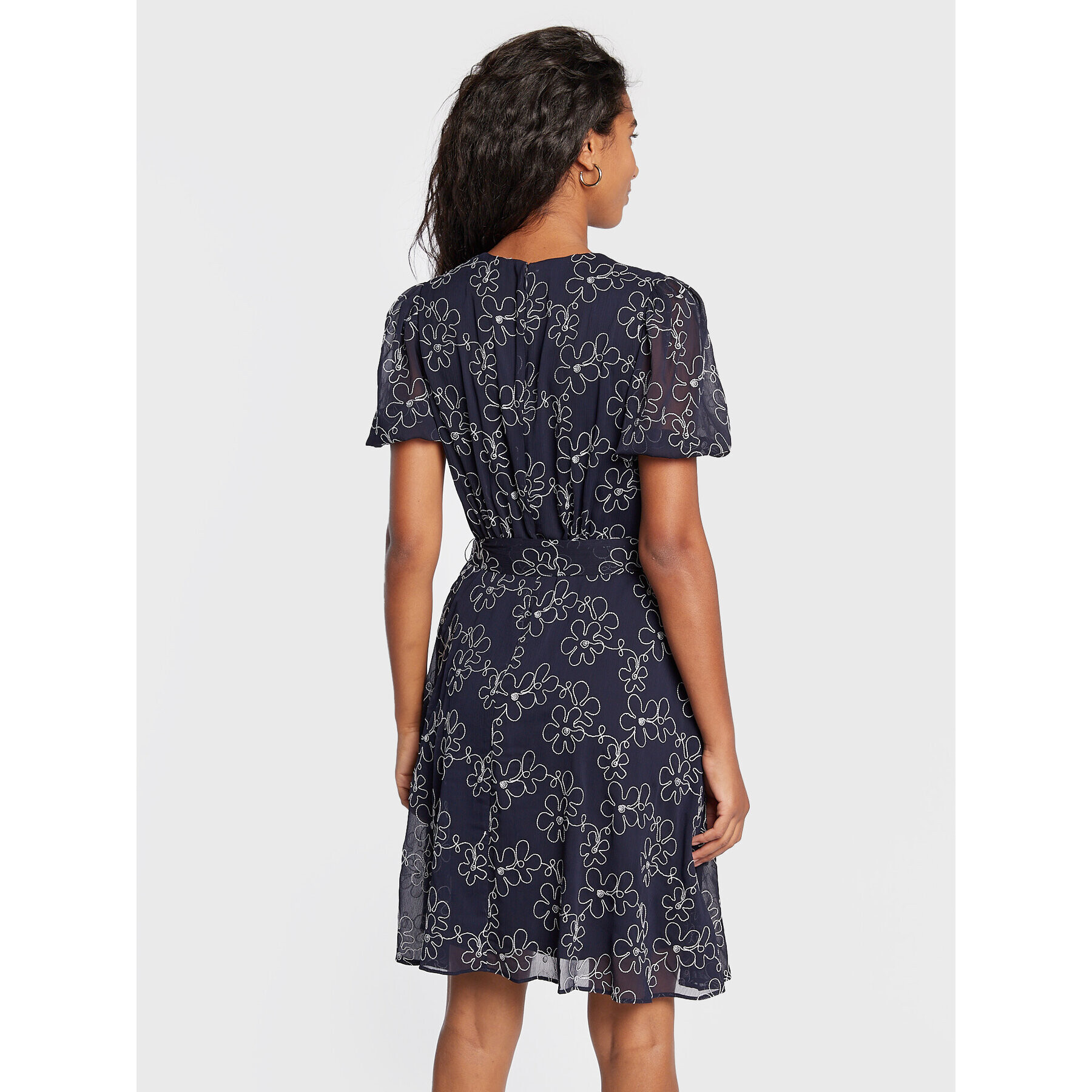 DKNY Ежедневна рокля DD2F3346 Тъмносин Regular Fit - Pepit.bg