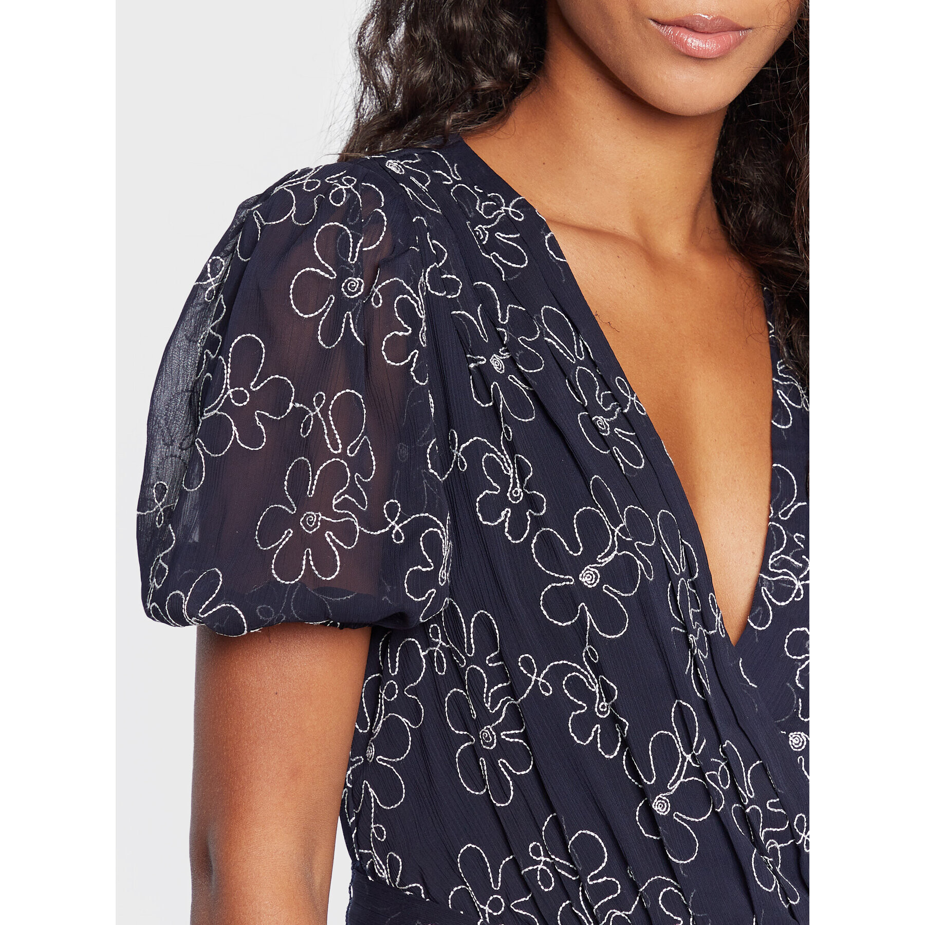 DKNY Ежедневна рокля DD2F3346 Тъмносин Regular Fit - Pepit.bg
