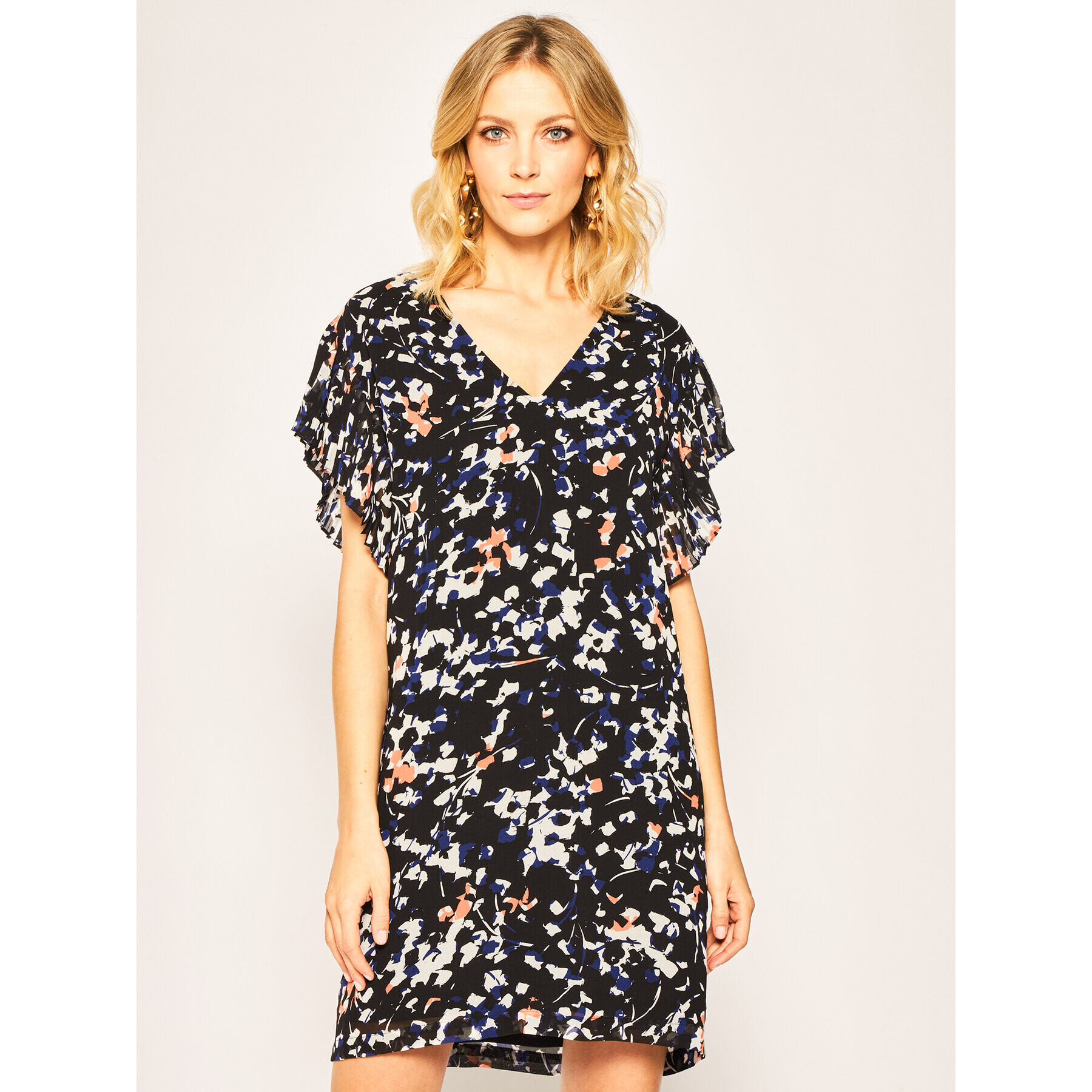 DKNY Ежедневна рокля P0AB7ESS Черен Regular Fit - Pepit.bg