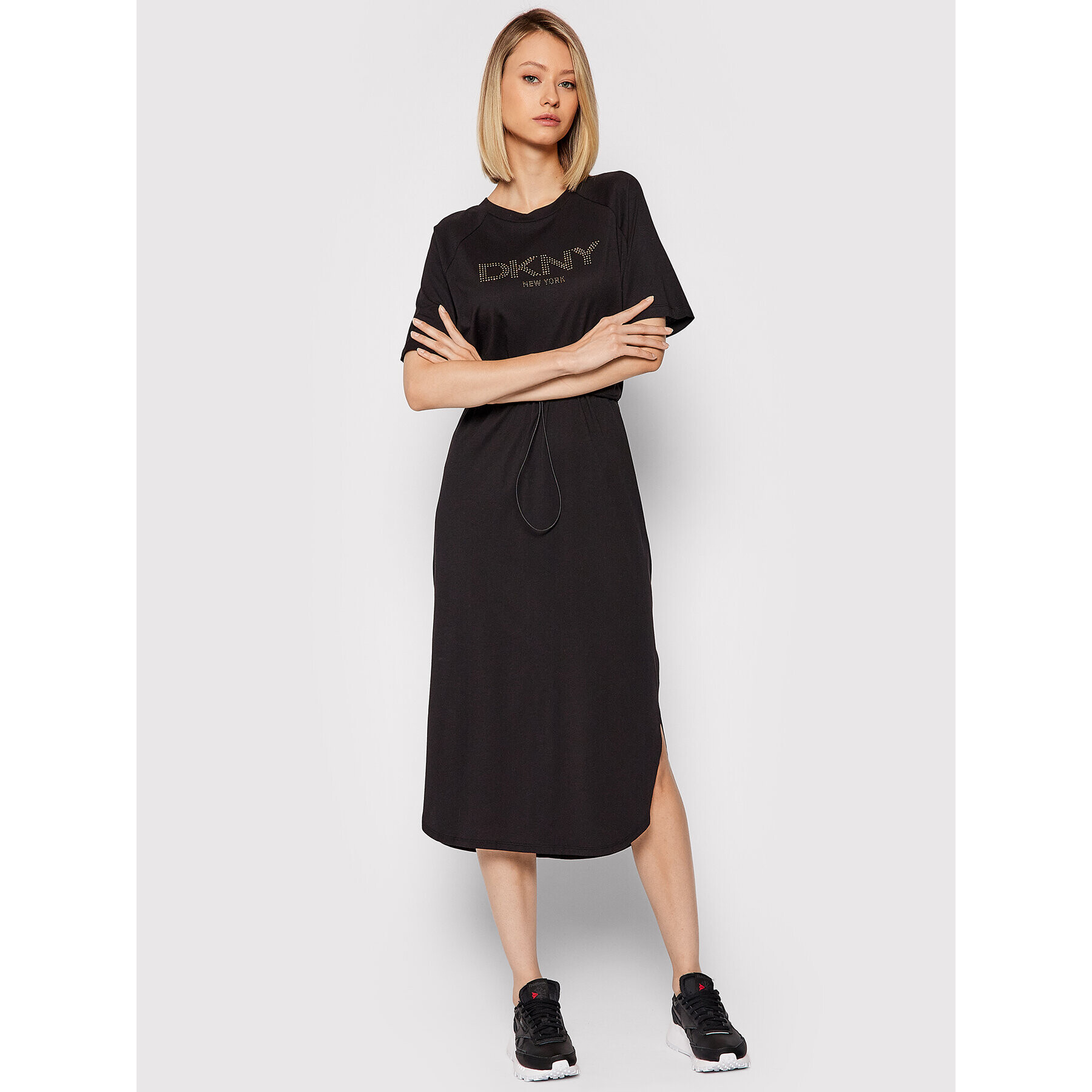 DKNY Ежедневна рокля P1FTCEGQ Черен Regular Fit - Pepit.bg