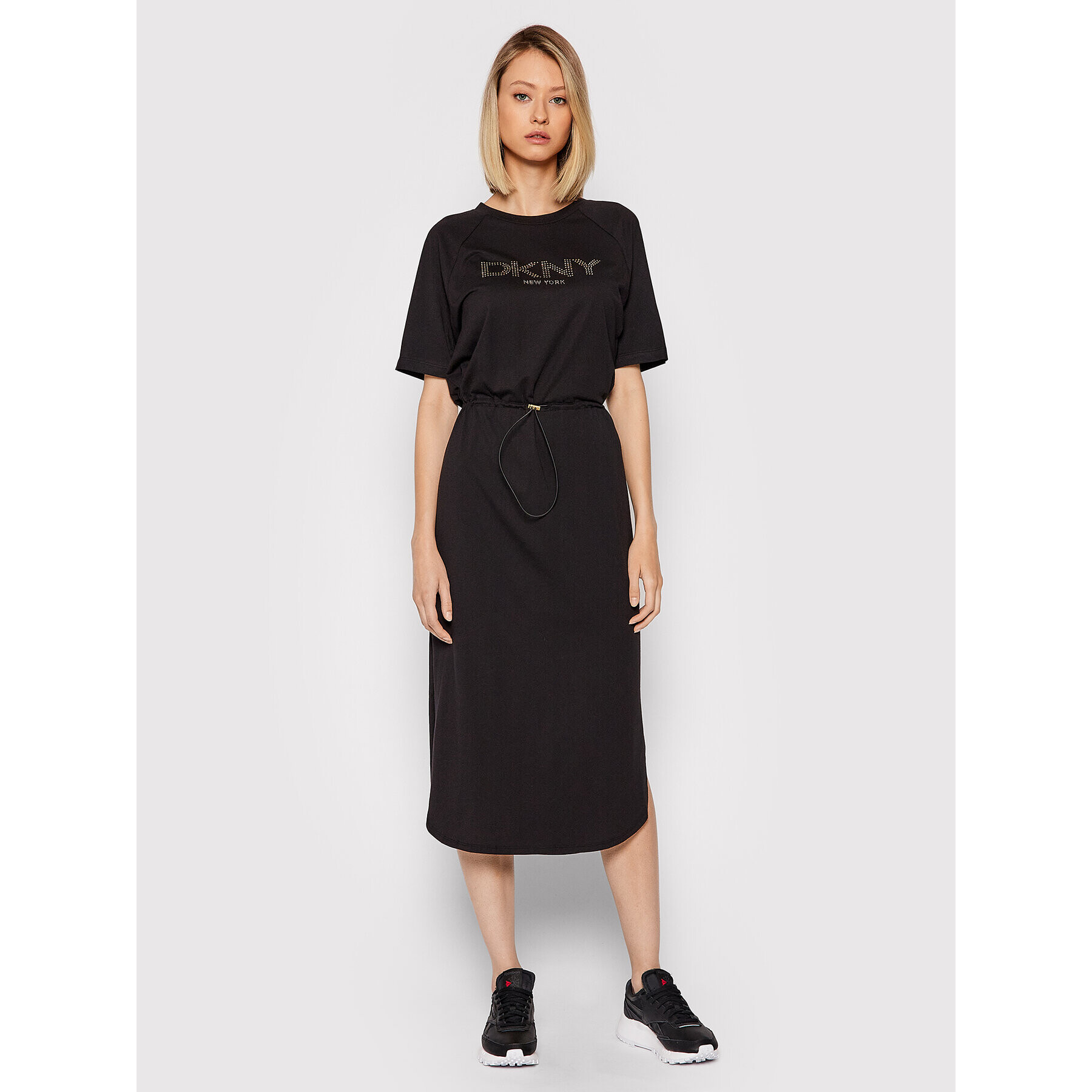 DKNY Ежедневна рокля P1FTCEGQ Черен Regular Fit - Pepit.bg