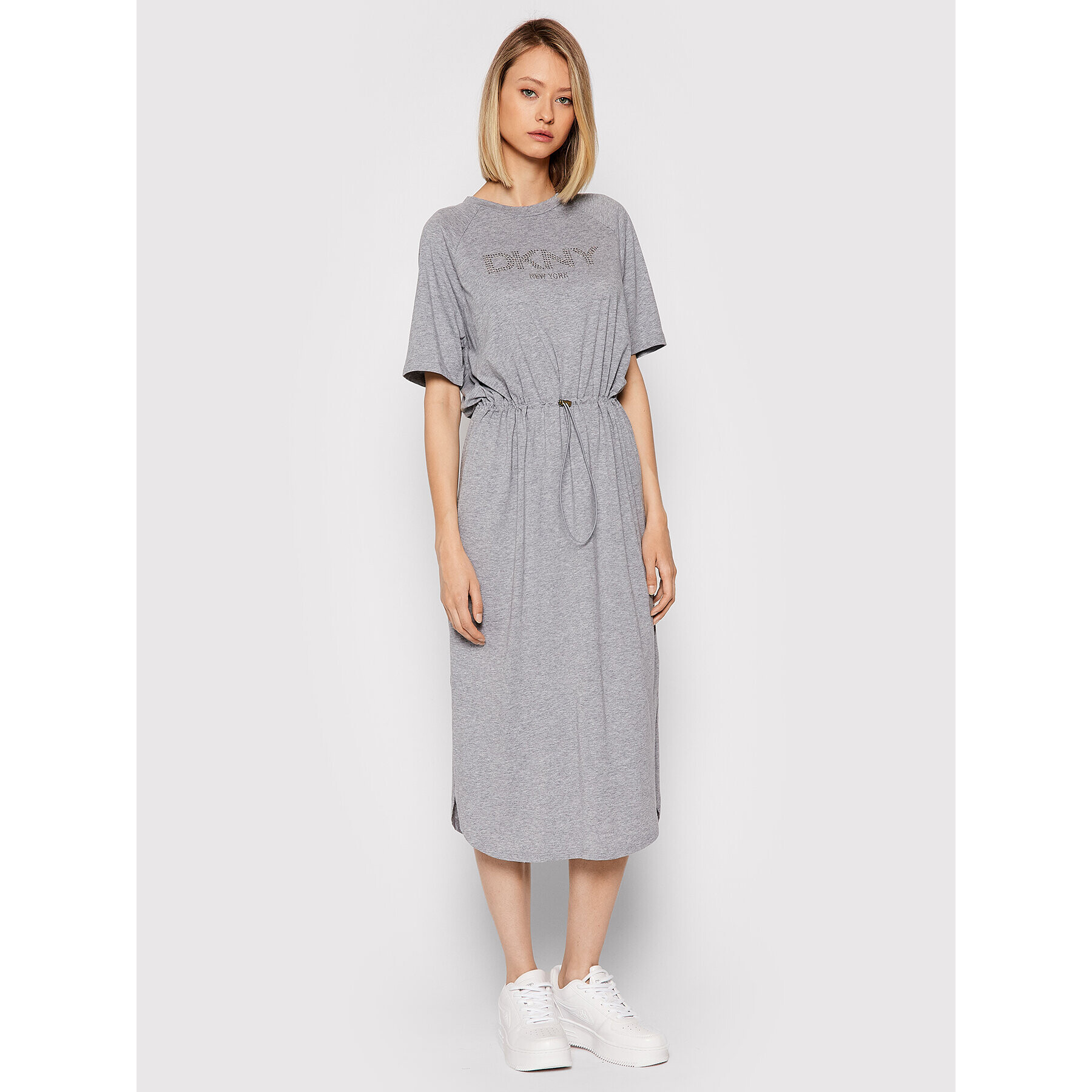DKNY Ежедневна рокля P1FTCEGQ Сив Regular Fit - Pepit.bg