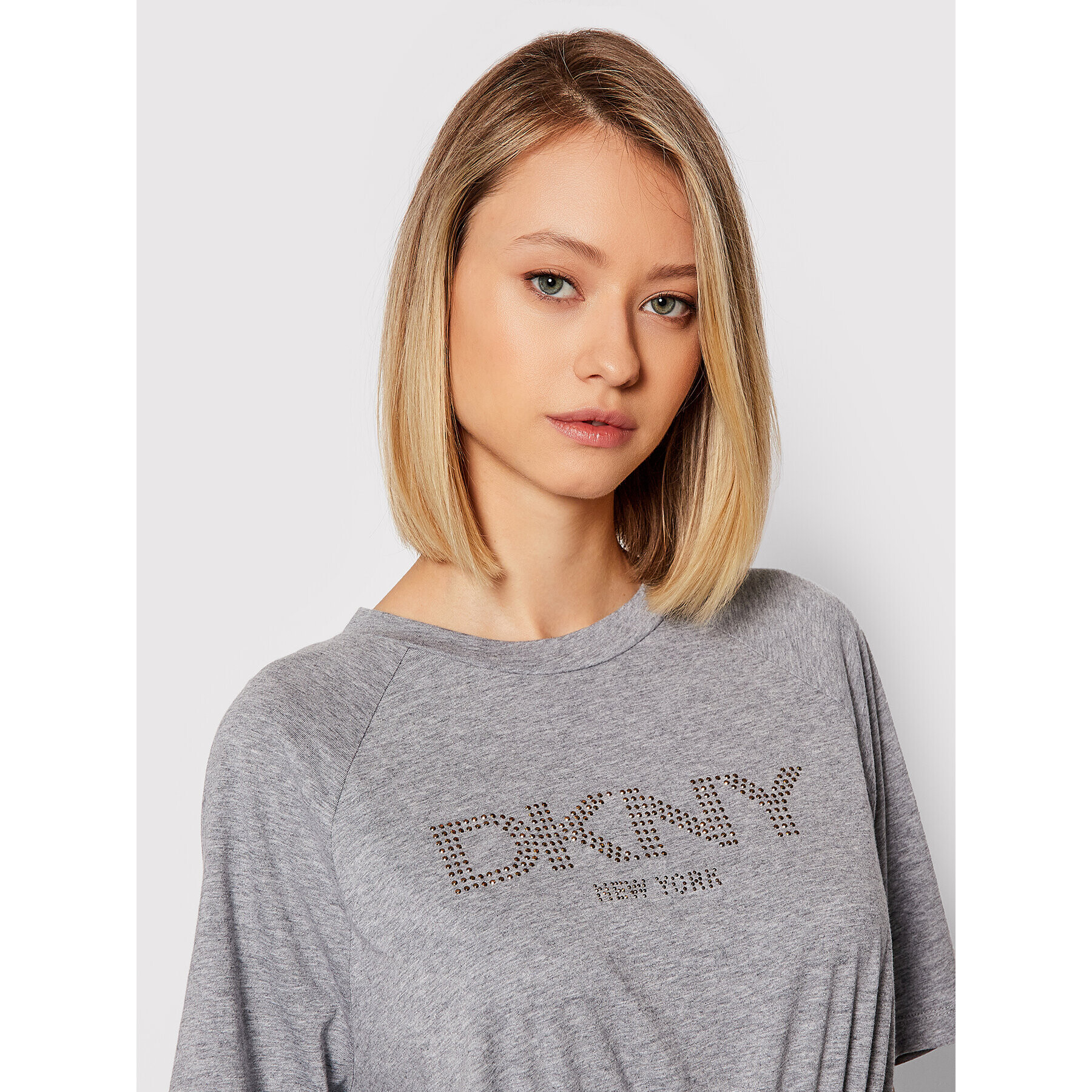 DKNY Ежедневна рокля P1FTCEGQ Сив Regular Fit - Pepit.bg