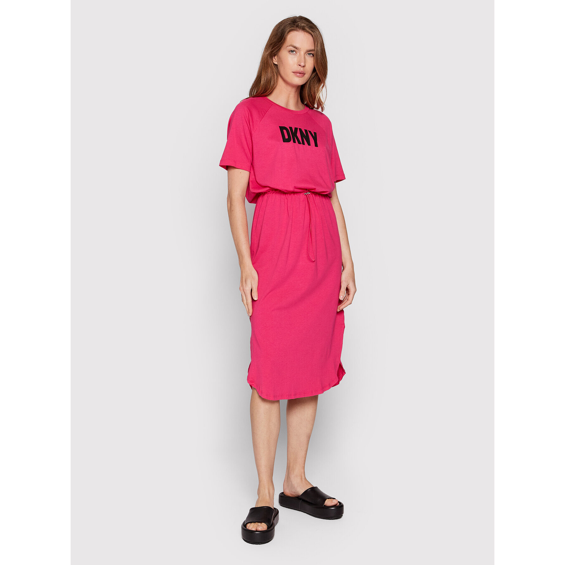 DKNY Ежедневна рокля P2BD7EGQ Розов Regular Fit - Pepit.bg