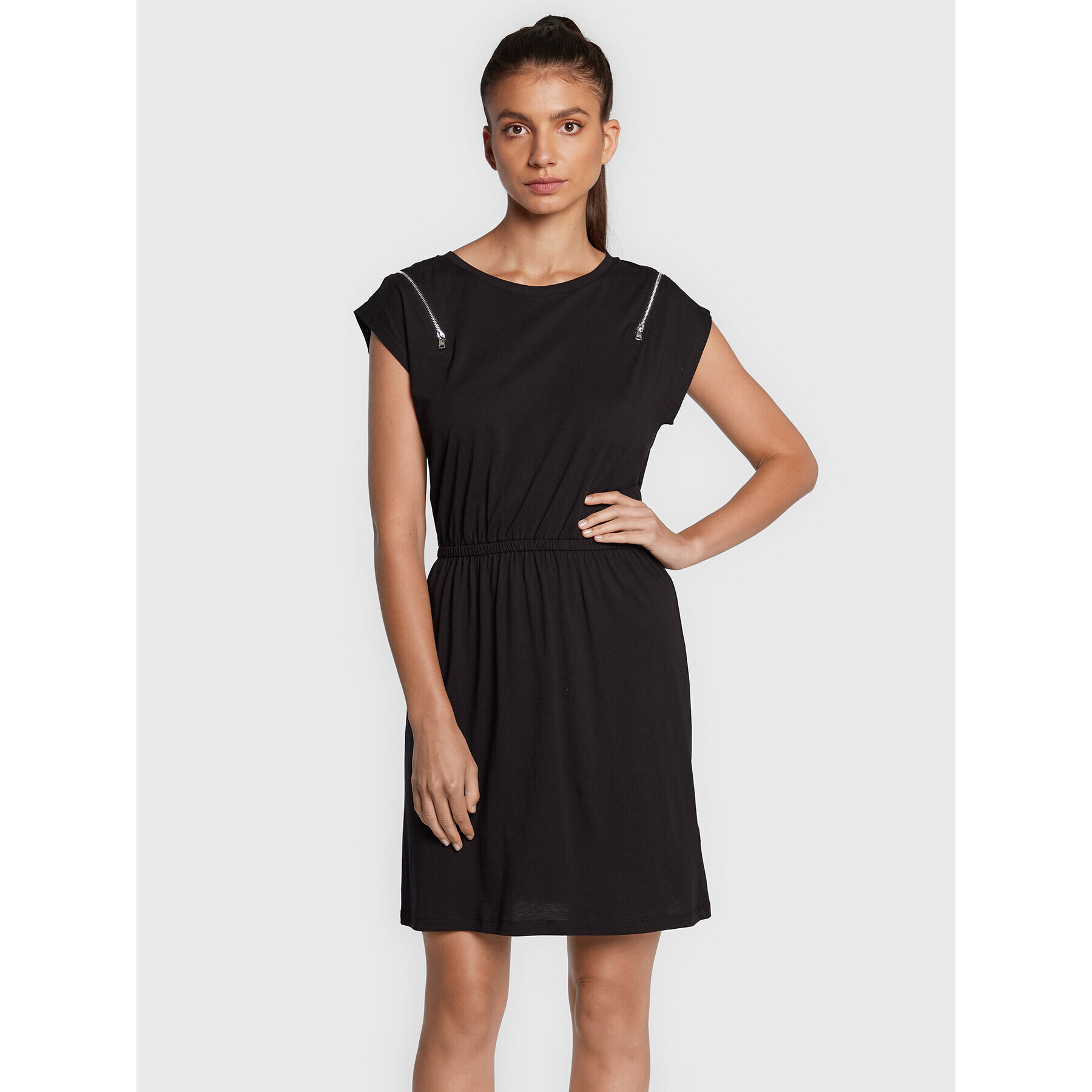 DKNY Ежедневна рокля P2FD0NGN Черен Regular Fit - Pepit.bg