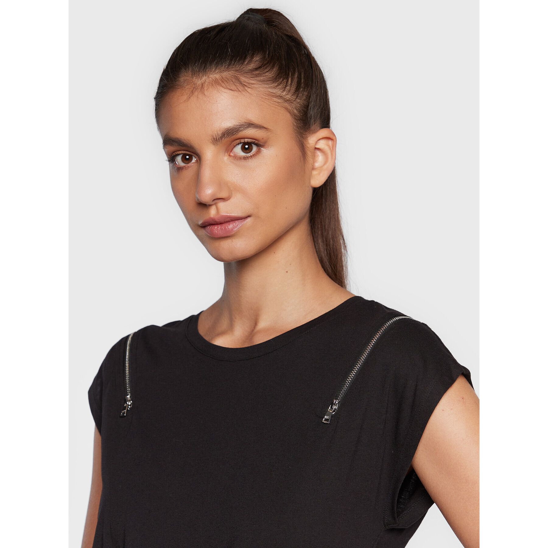 DKNY Ежедневна рокля P2FD0NGN Черен Regular Fit - Pepit.bg