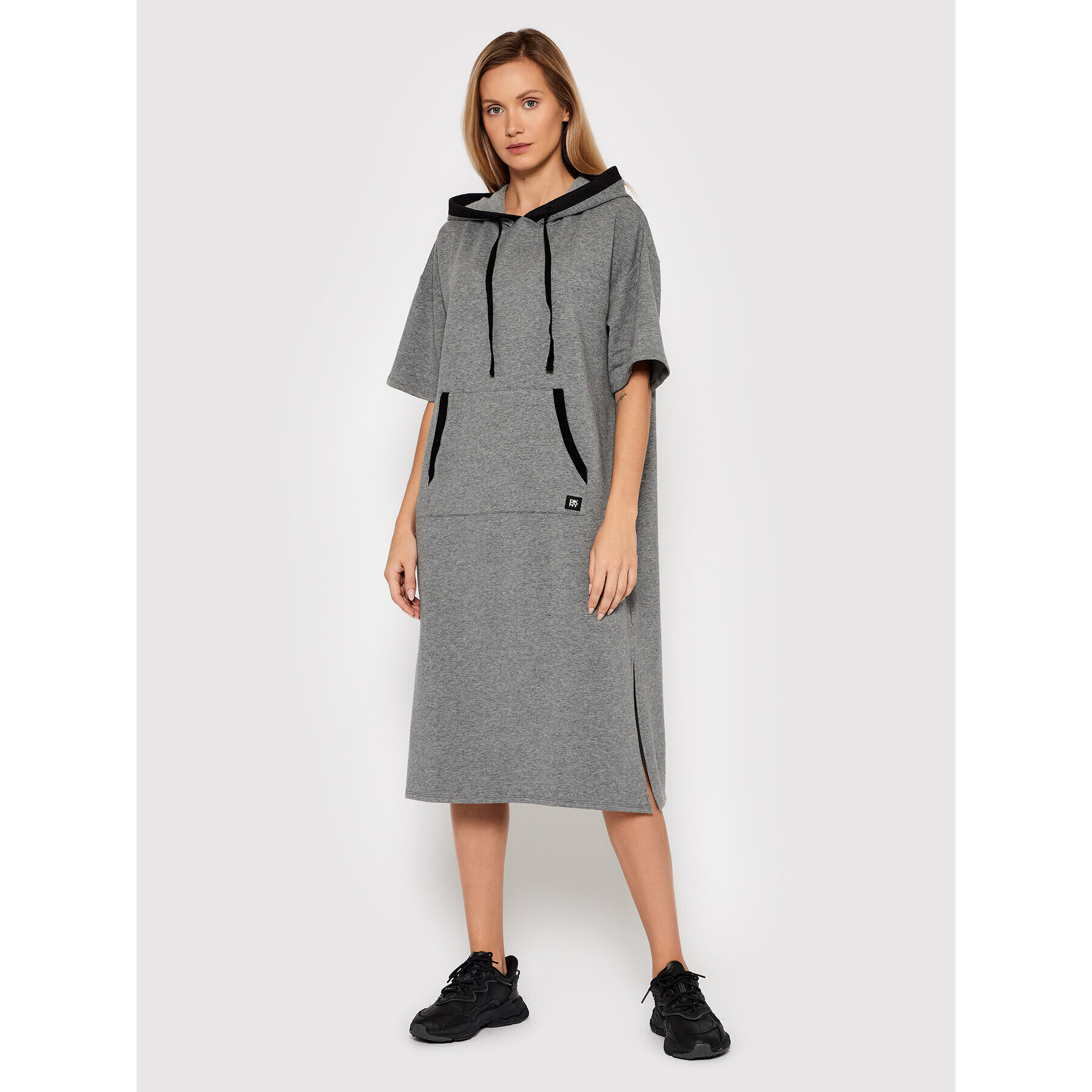 DKNY Ежедневна рокля YI2322484 Сив Relaxed Fit - Pepit.bg