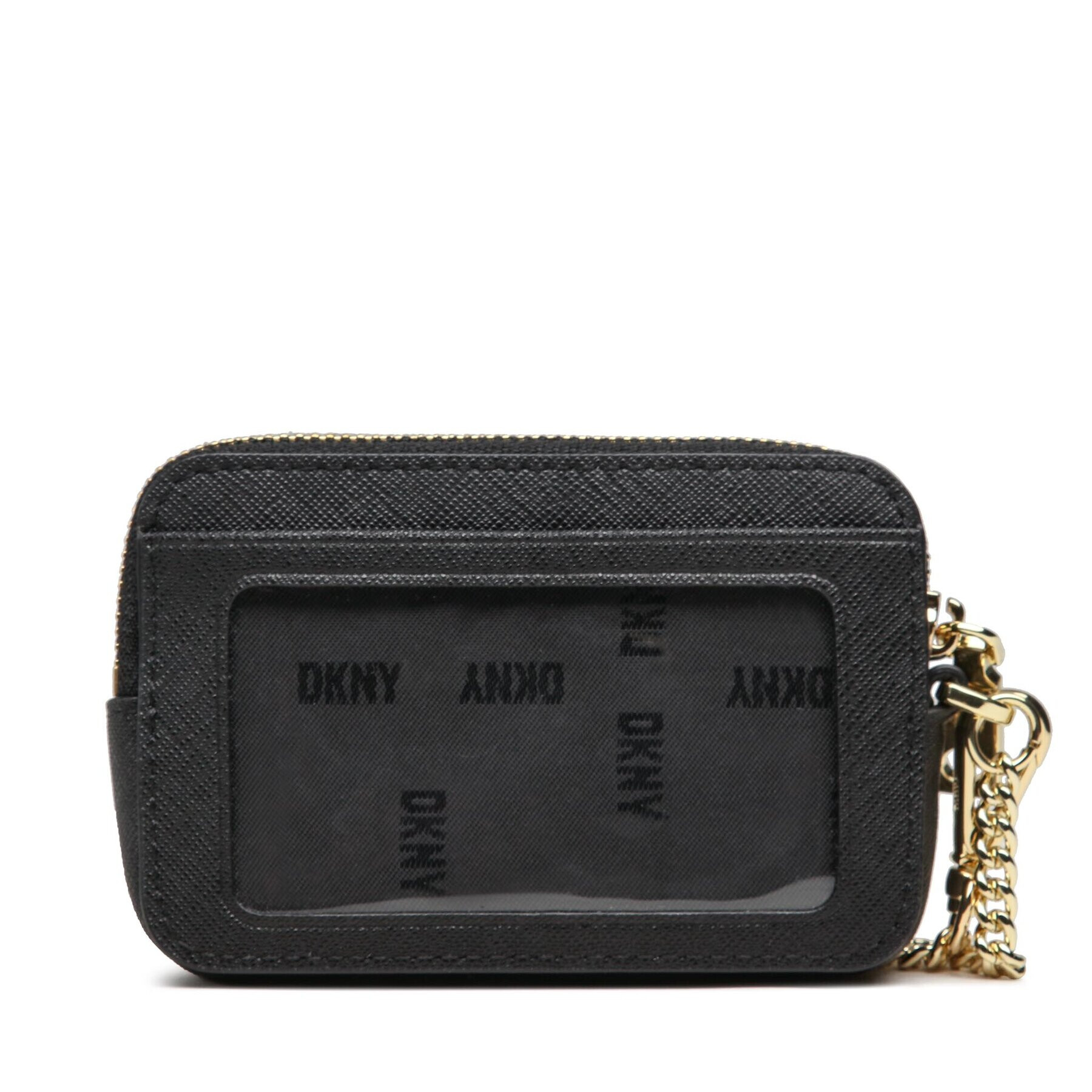 DKNY Калъф за кредитни карти Sidney Za Card Pouch R23Z1U37 Черен - Pepit.bg