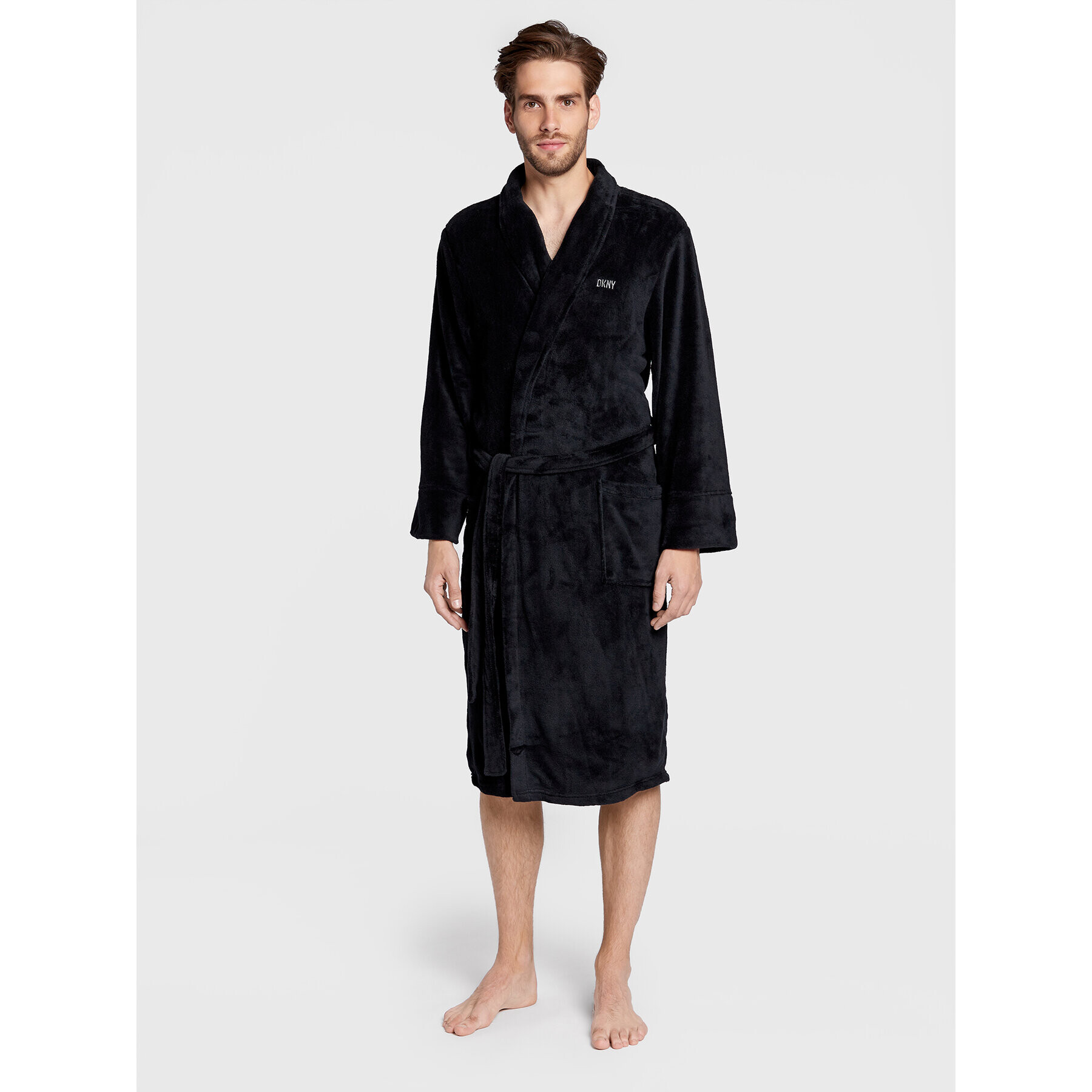 DKNY Халат 6790 Черен - Pepit.bg