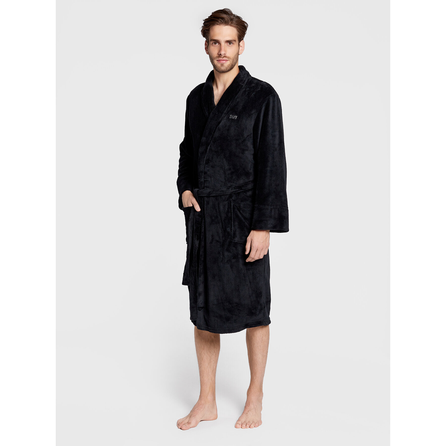 DKNY Халат 6790 Черен - Pepit.bg