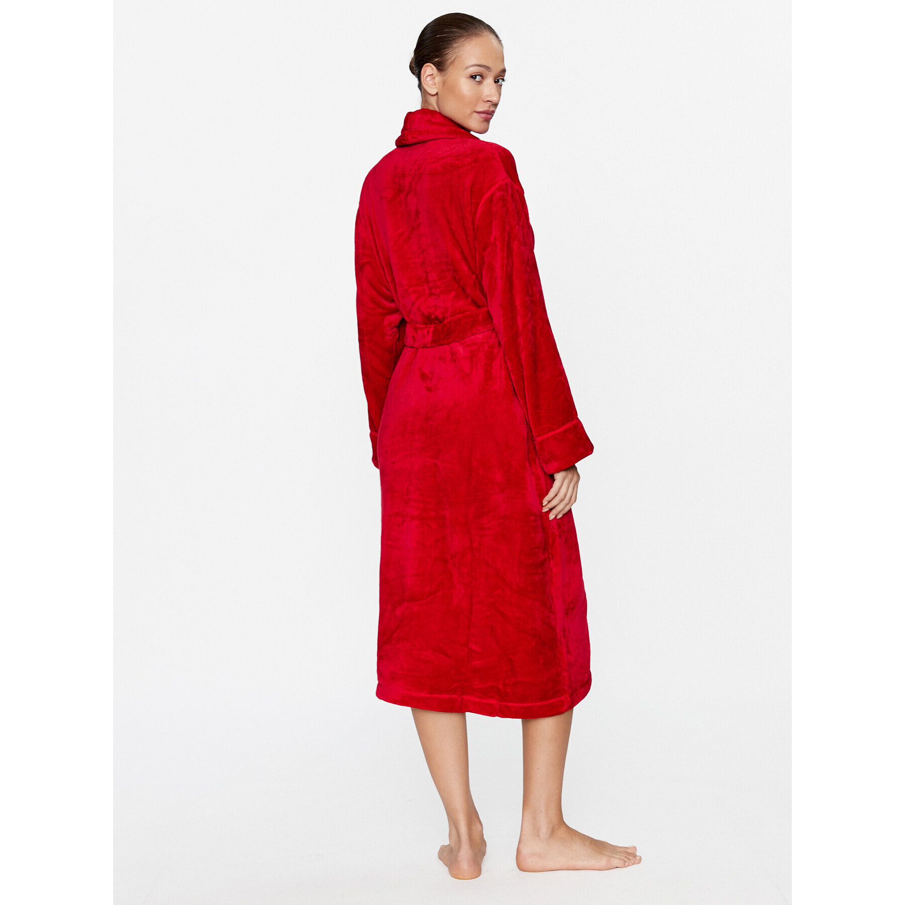 DKNY Халат YI2022688F Червен Regular Fit - Pepit.bg