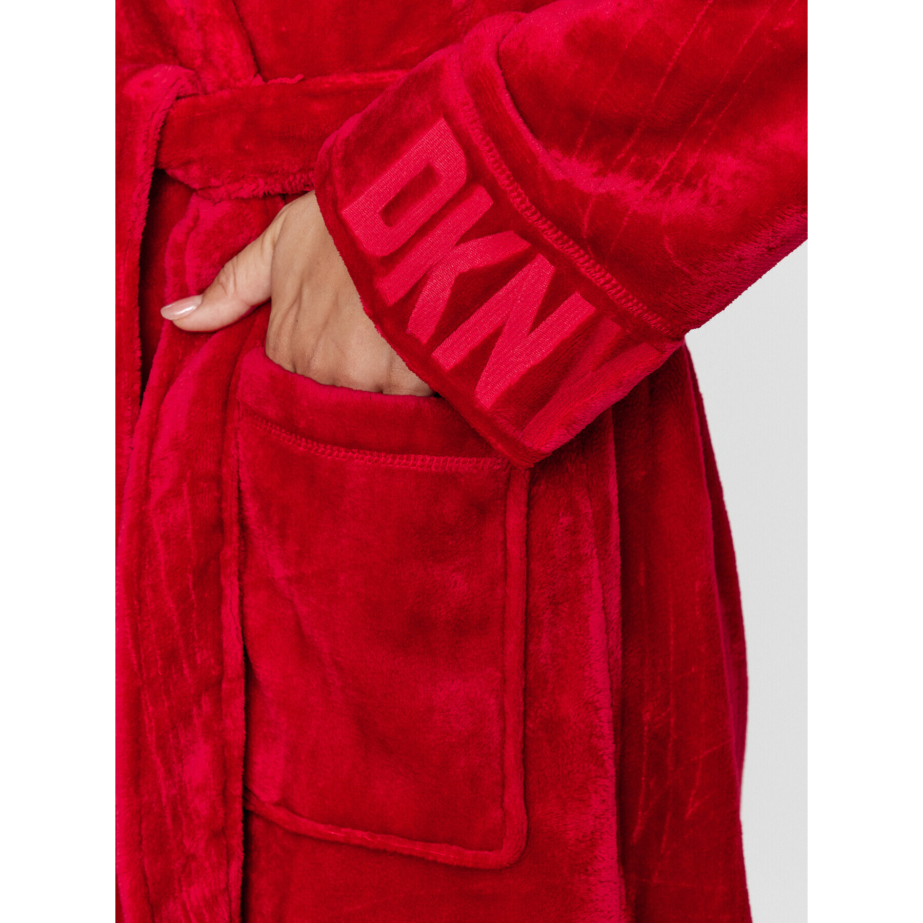 DKNY Халат YI2022688F Червен Regular Fit - Pepit.bg