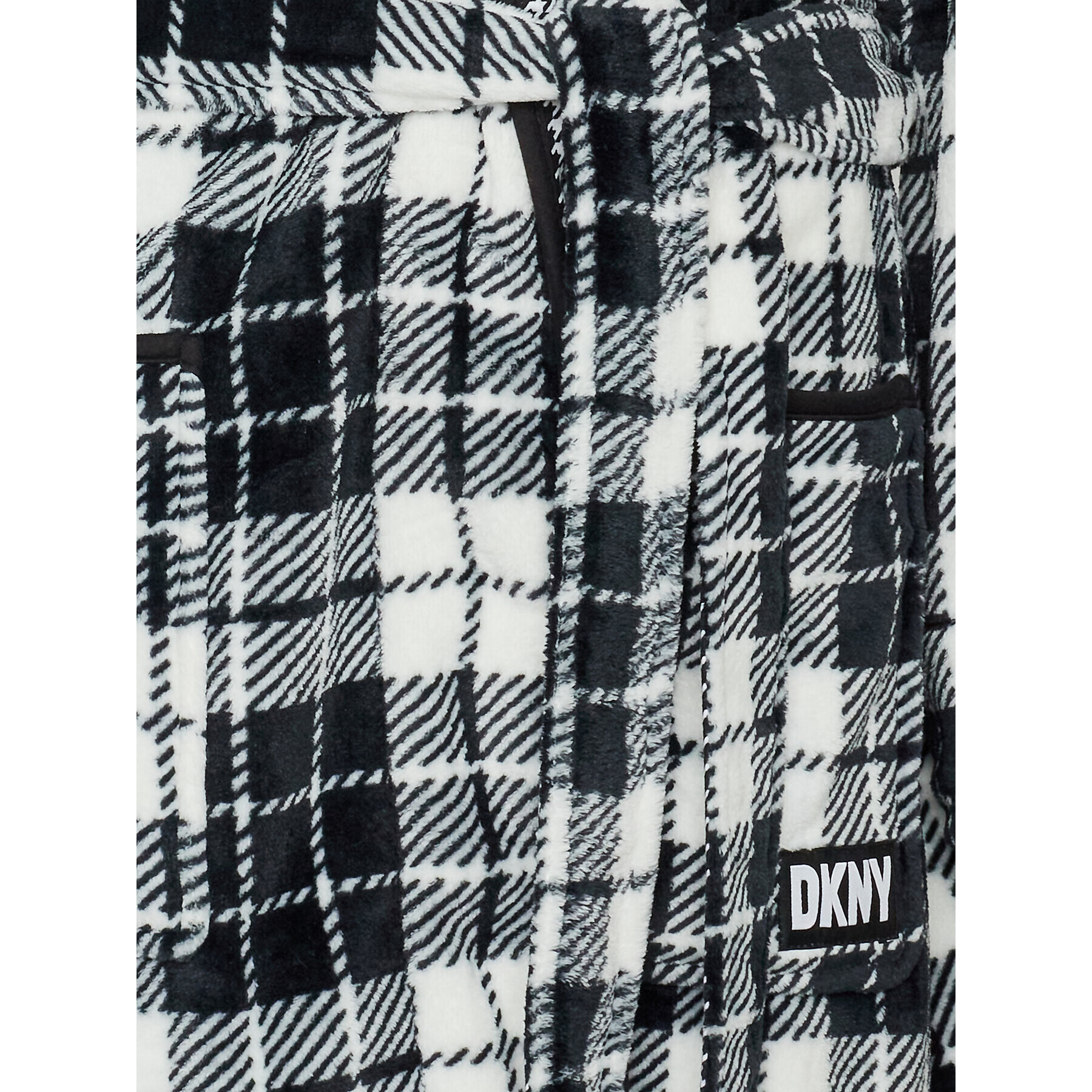 DKNY Халат YI2122607 Черен - Pepit.bg