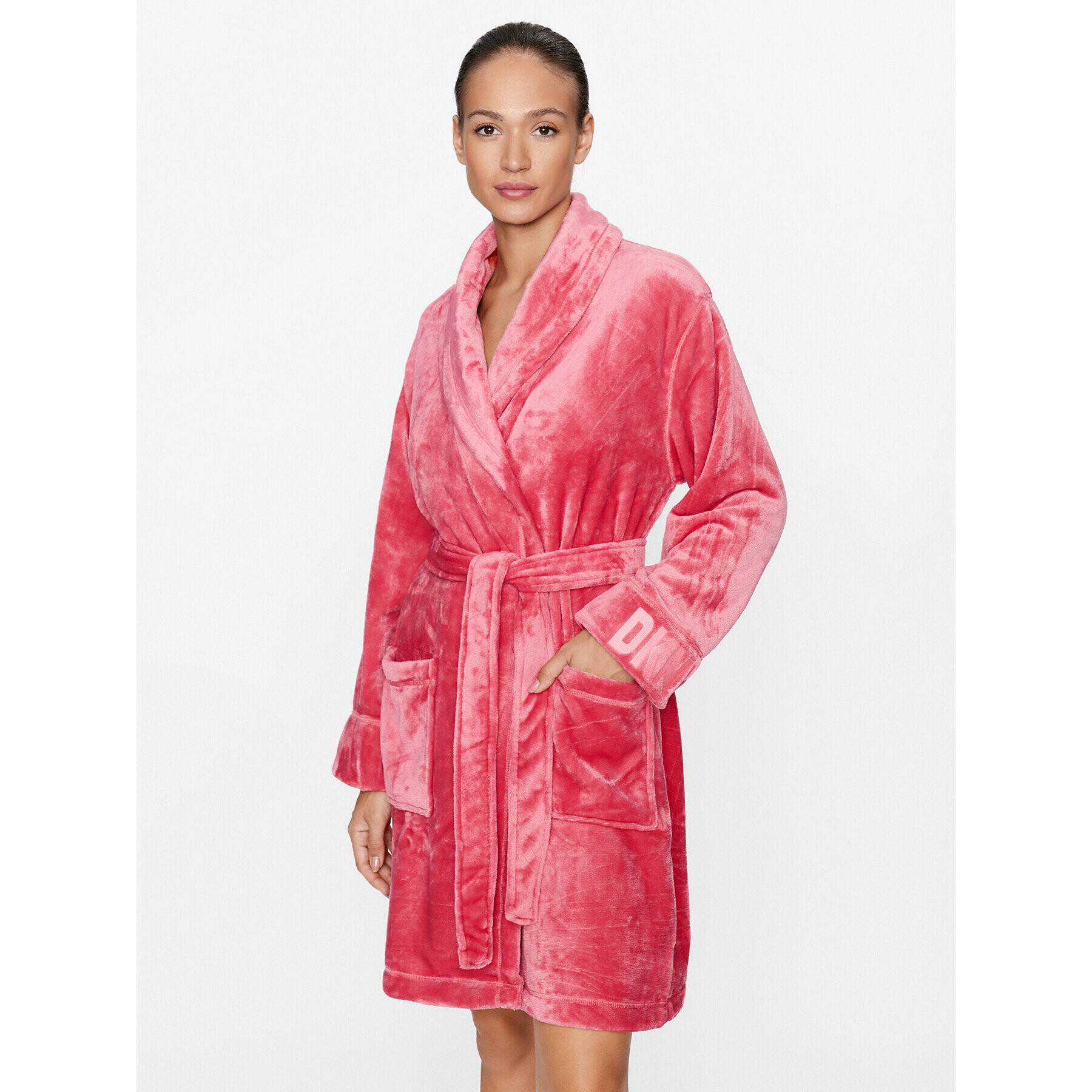 DKNY Халат YI2122688F Розов - Pepit.bg