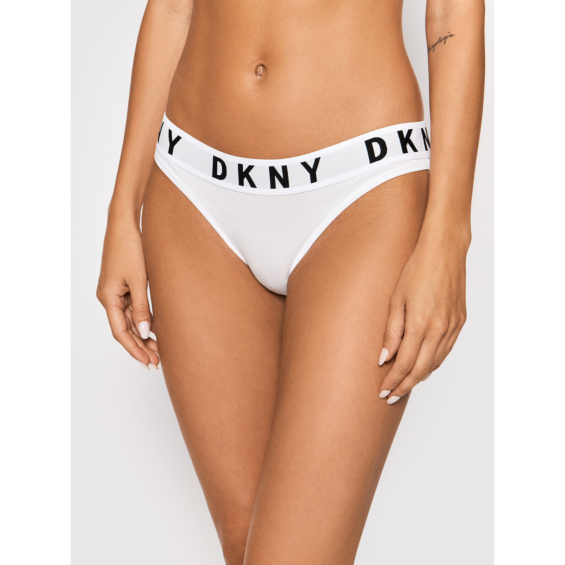 DKNY Класически дамски бикини DK4513 Бял - Pepit.bg