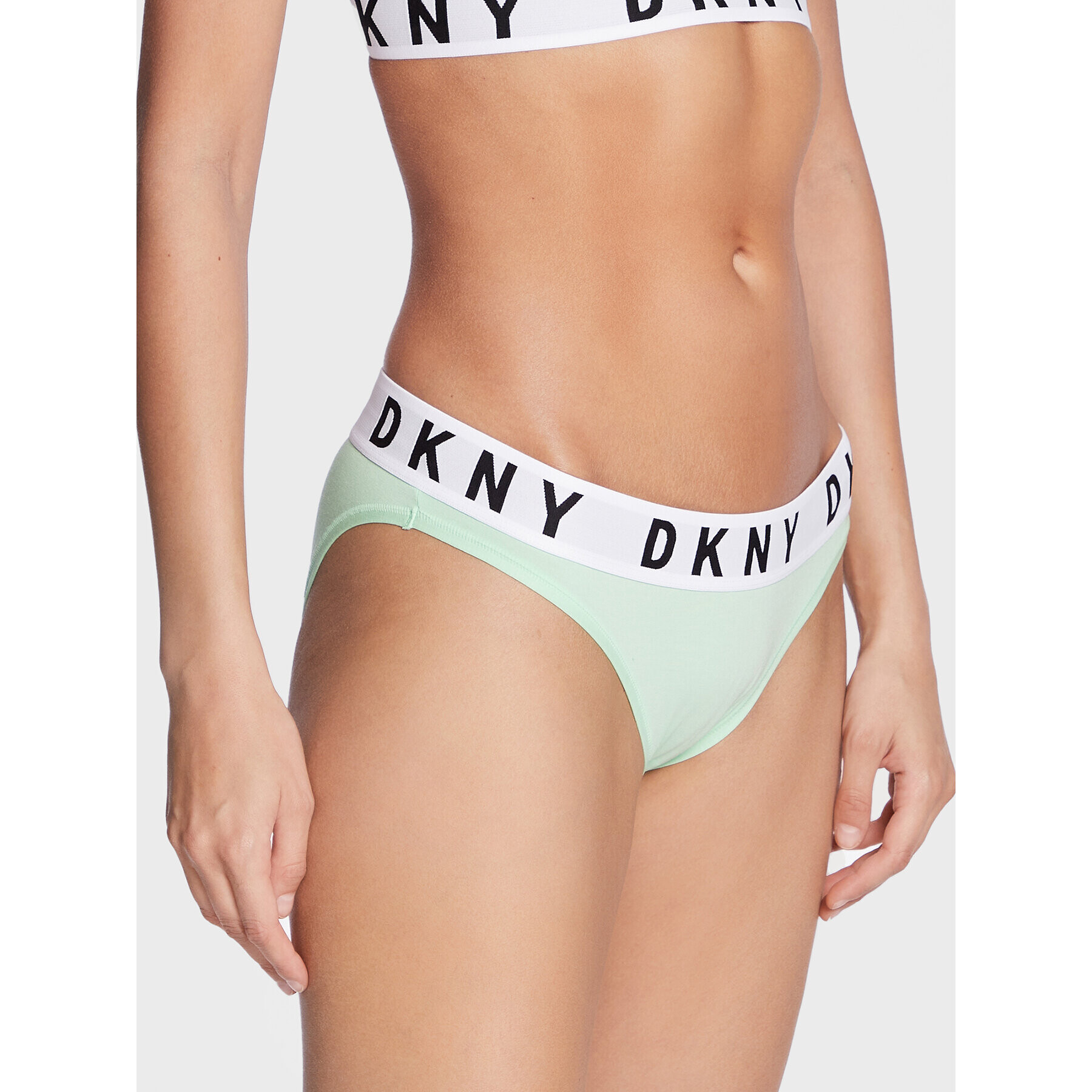 DKNY Класически дамски бикини DK4513 Зелен - Pepit.bg